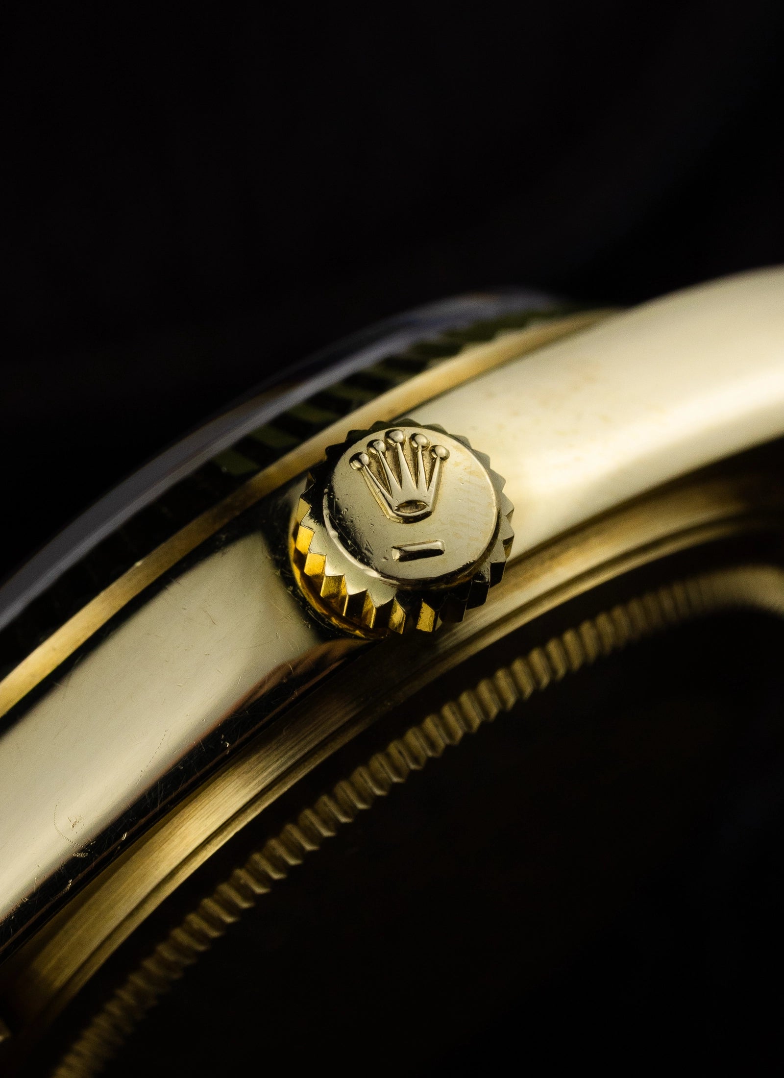 1979 18K Rolex Day-Date Havana Ghost Diamond Dial 18038 Box & Papers