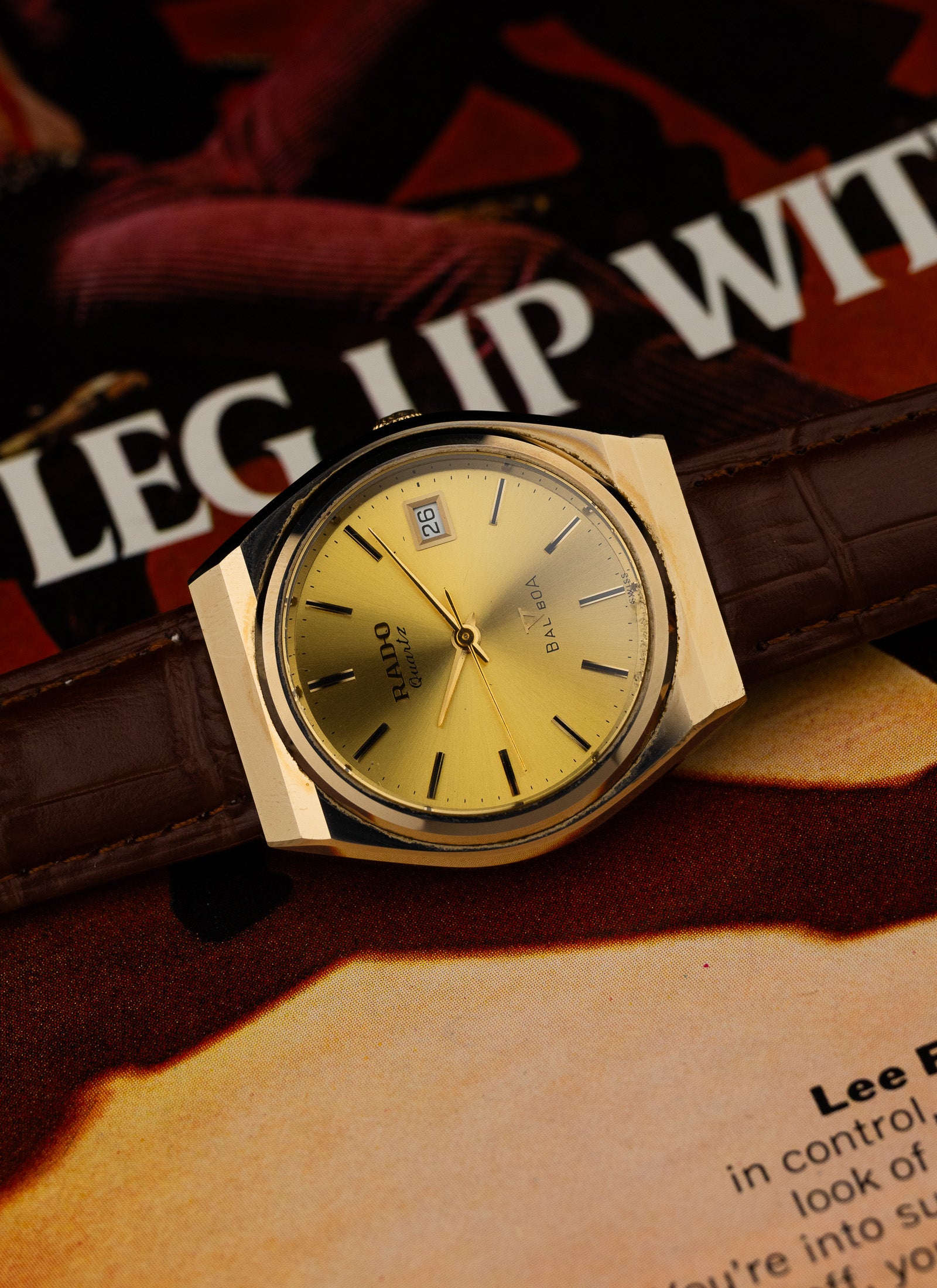 1980s Rado Balboa Tungsten Case 732.9591.3