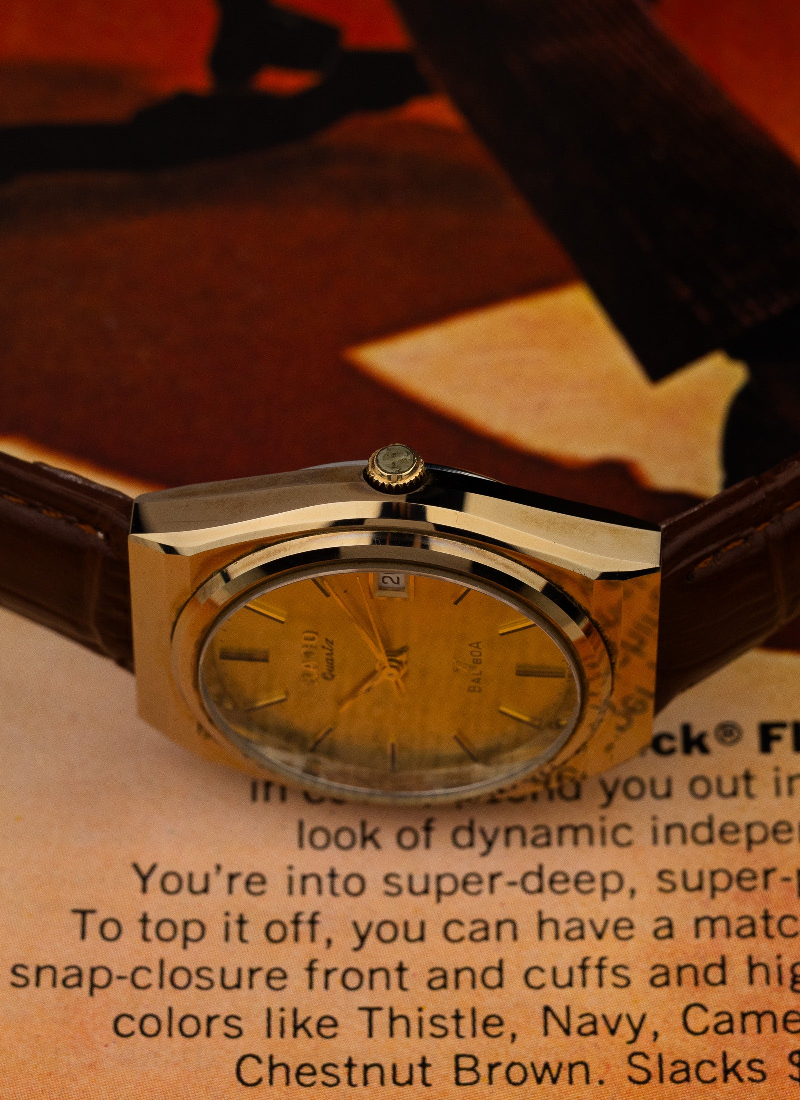 1980s Rado Balboa Tungsten Case 732.9591.3