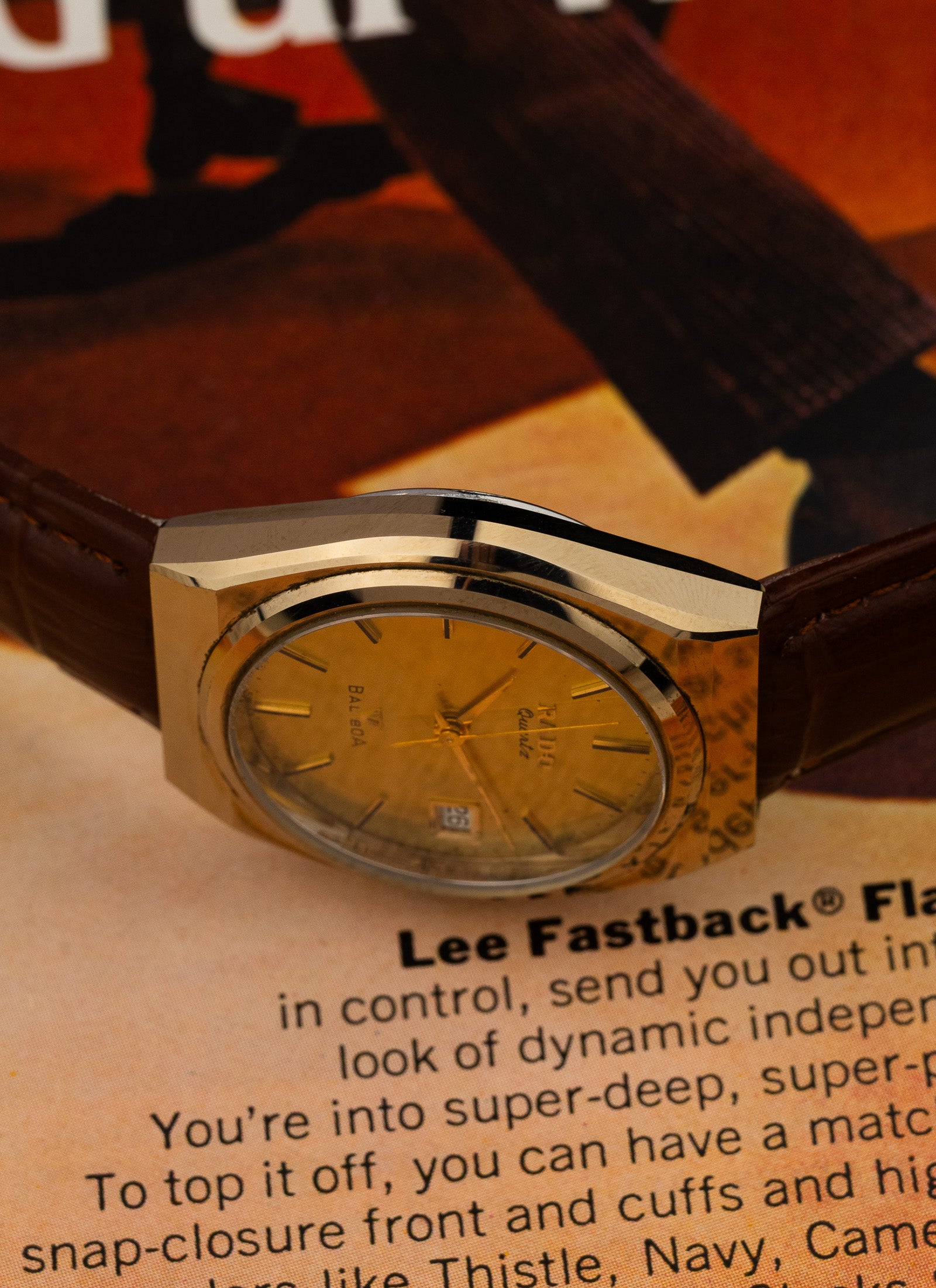 1980s Rado Balboa Tungsten Case 732.9591.3