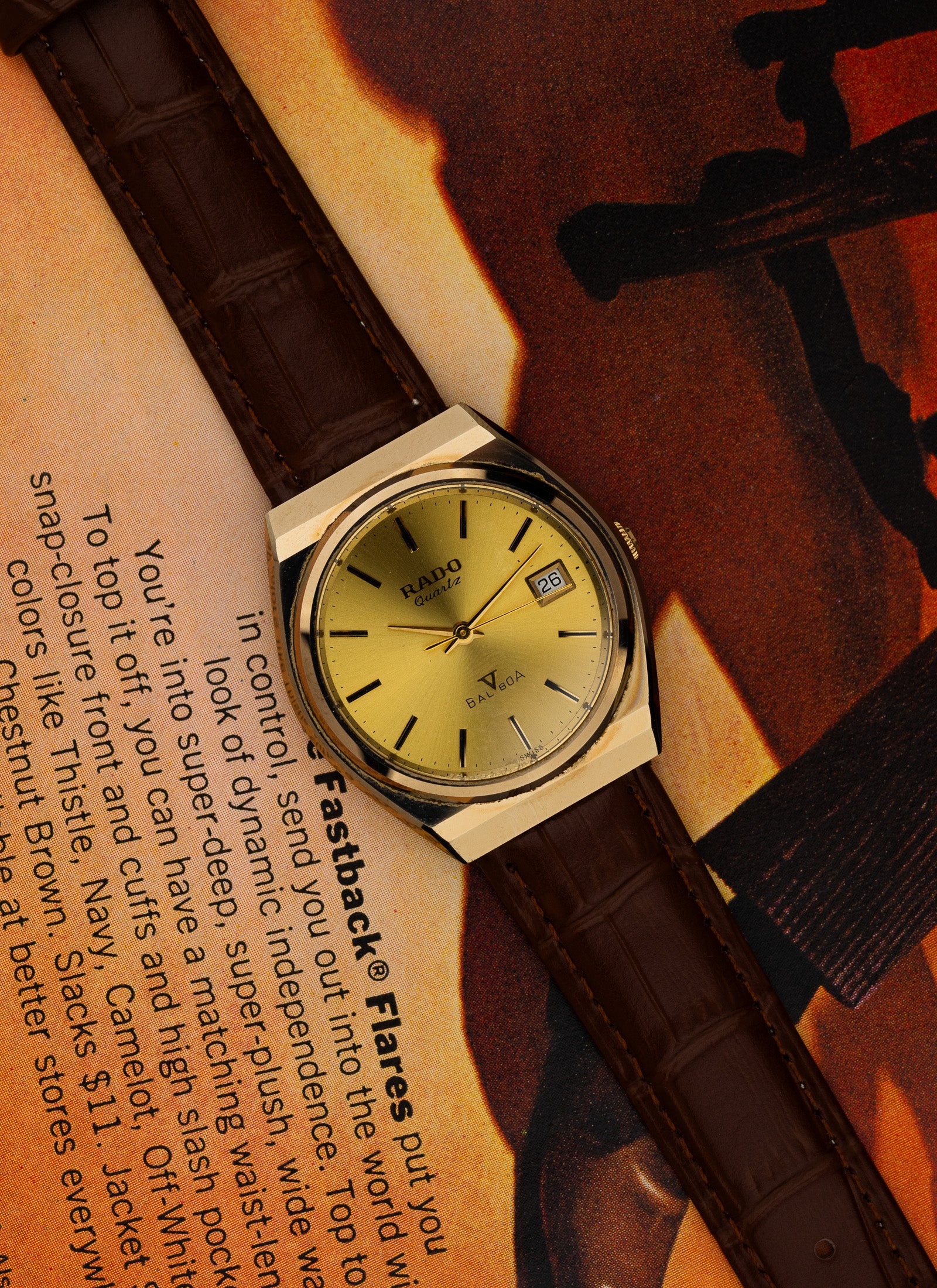 1980s Rado Balboa Tungsten Case 732.9591.3