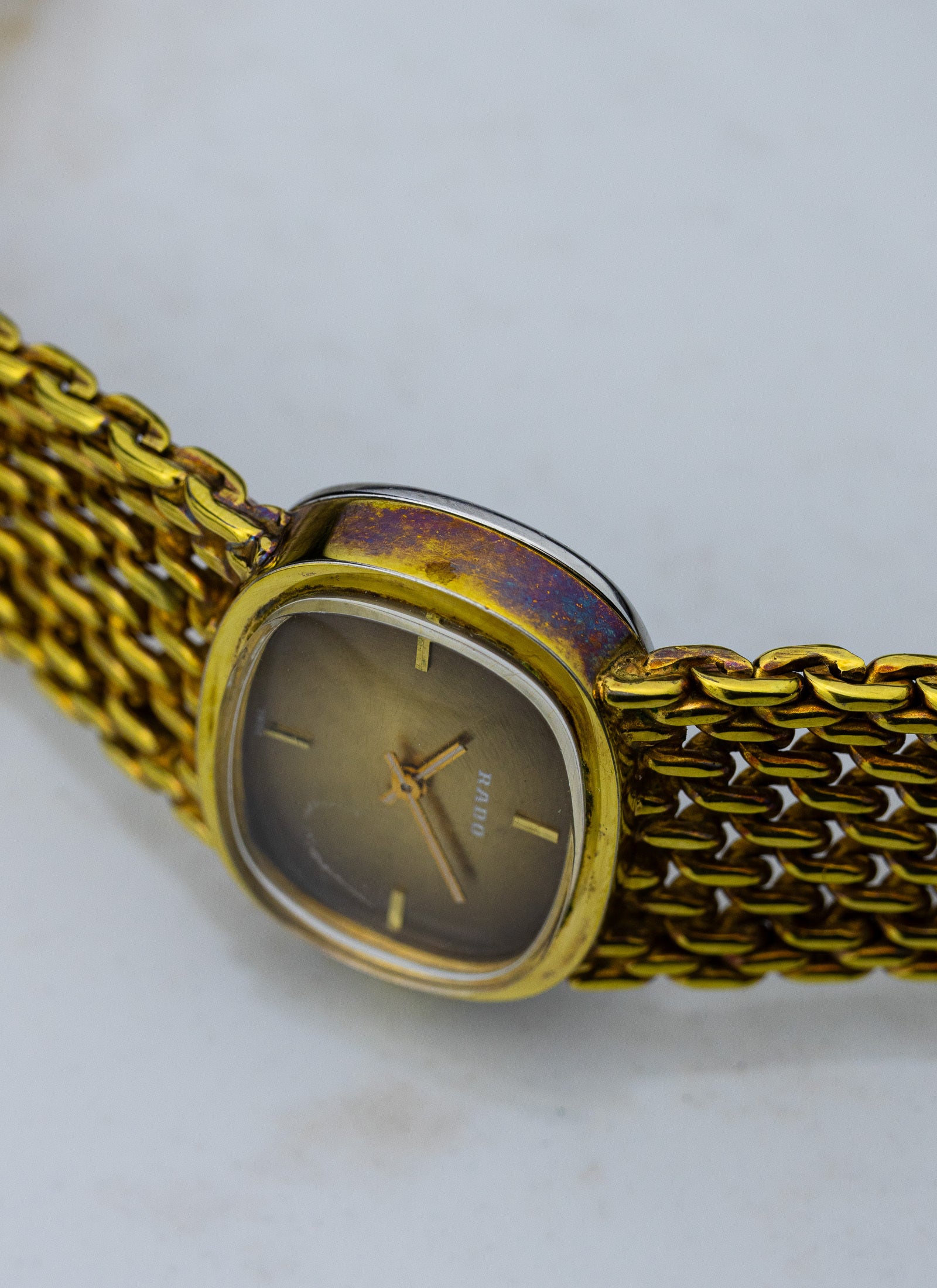 1970s Lady Rado Brown Dial