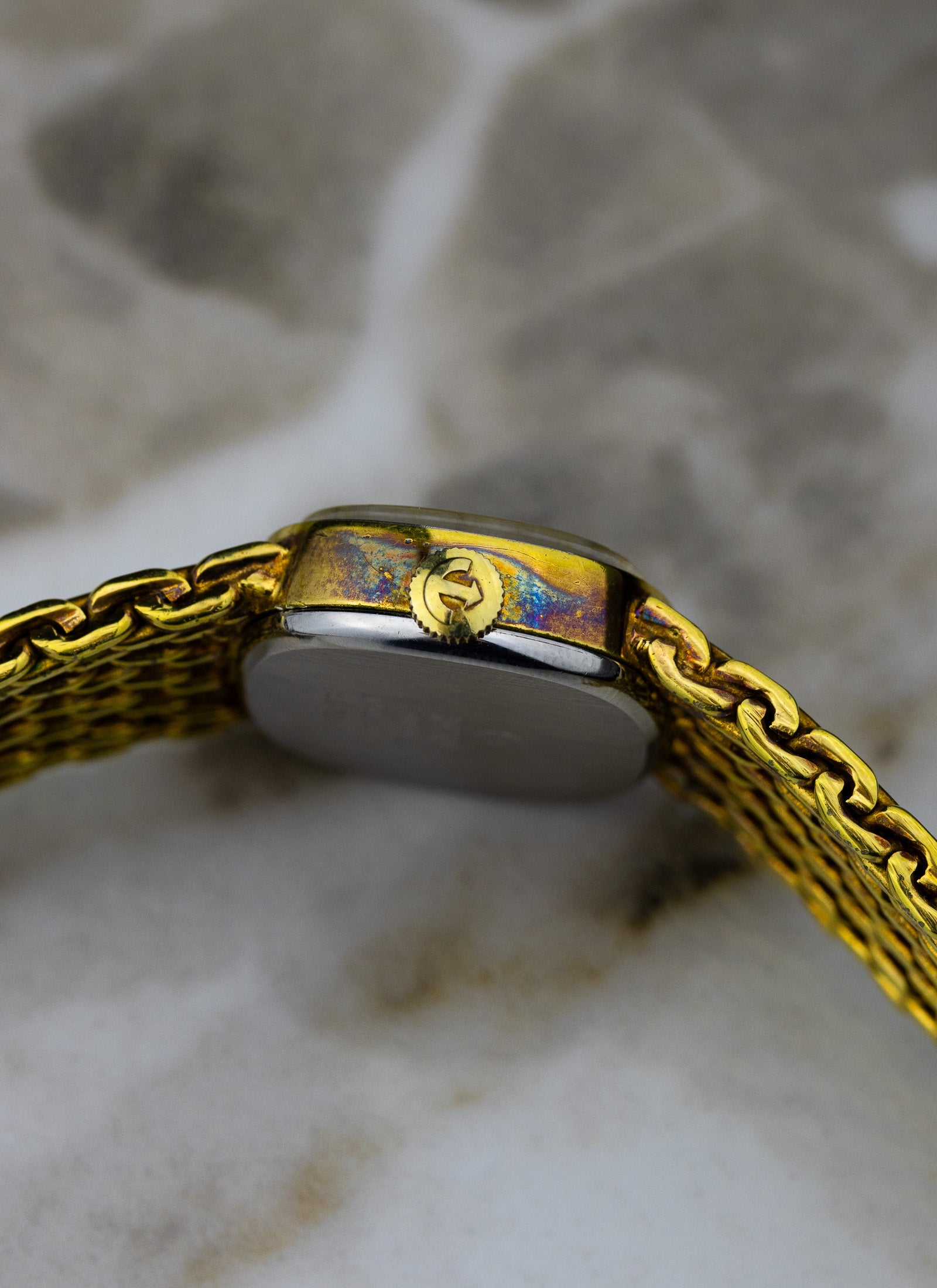 1970s Lady Rado Brown Dial