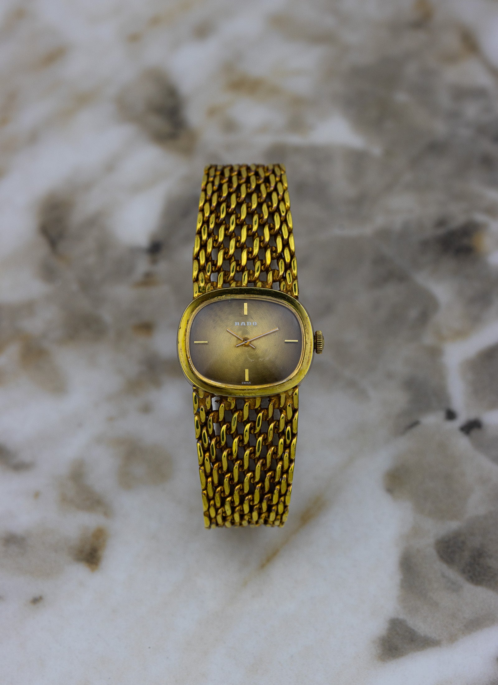 1970s Lady Rado Brown Dial