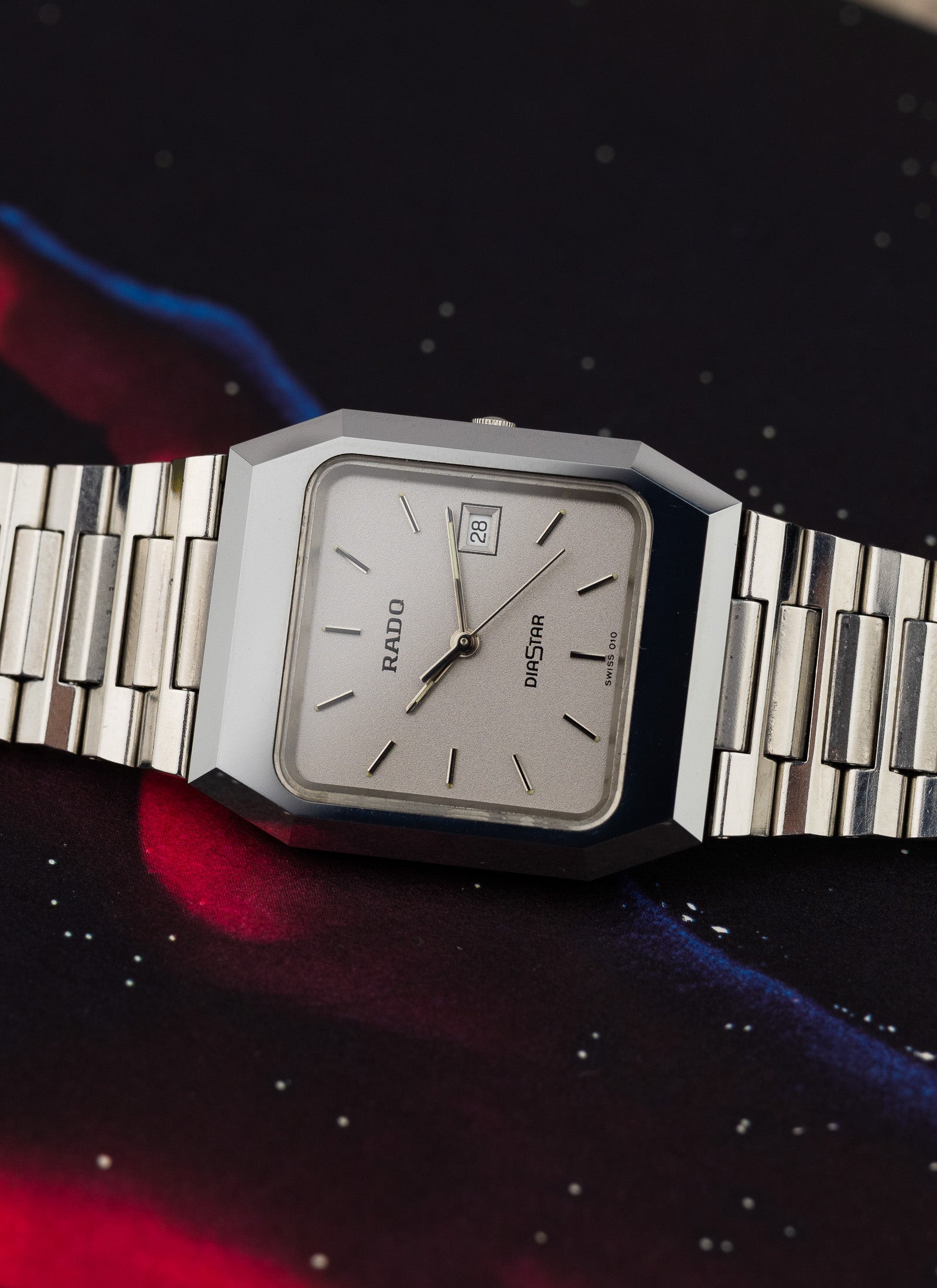 1980s Rado DiaStar Tungsten Case 911.13807