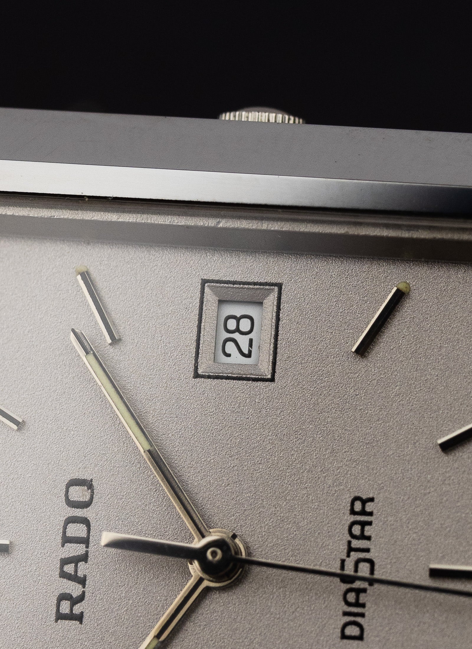 1980s Rado DiaStar Tungsten Case 911.13807