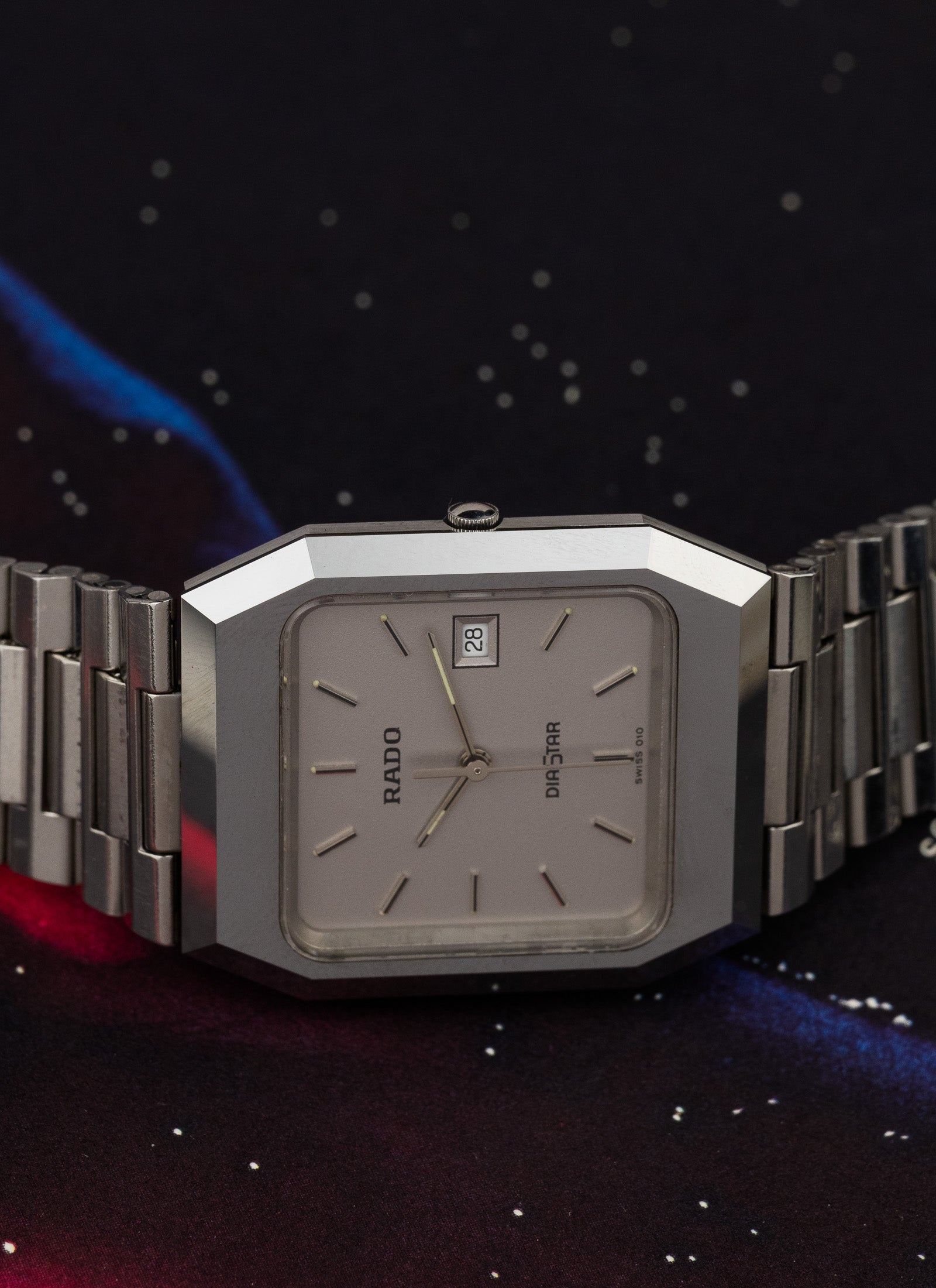 1980s Rado DiaStar Tungsten Case 911.13807