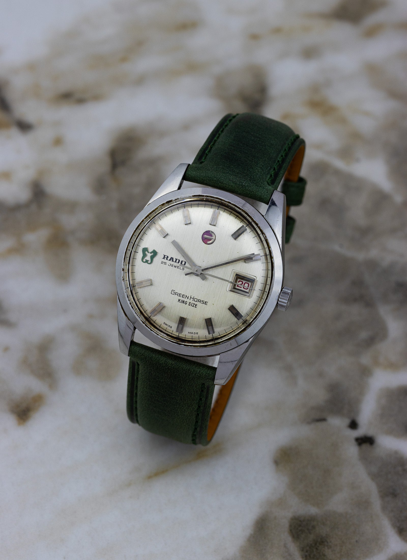 1960s Rado Green Horse King Size 11648