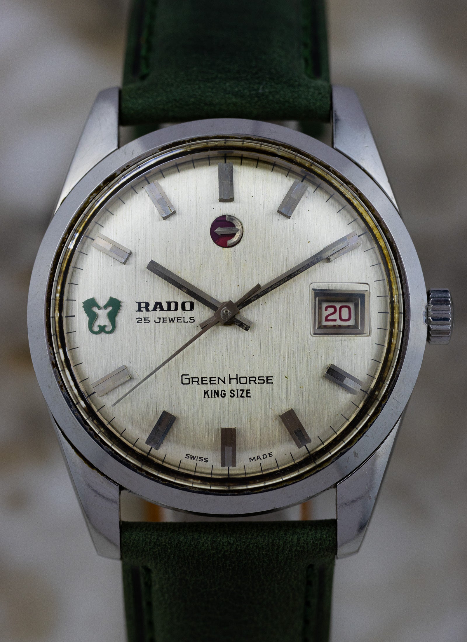 1960s Rado Green Horse King Size 11648
