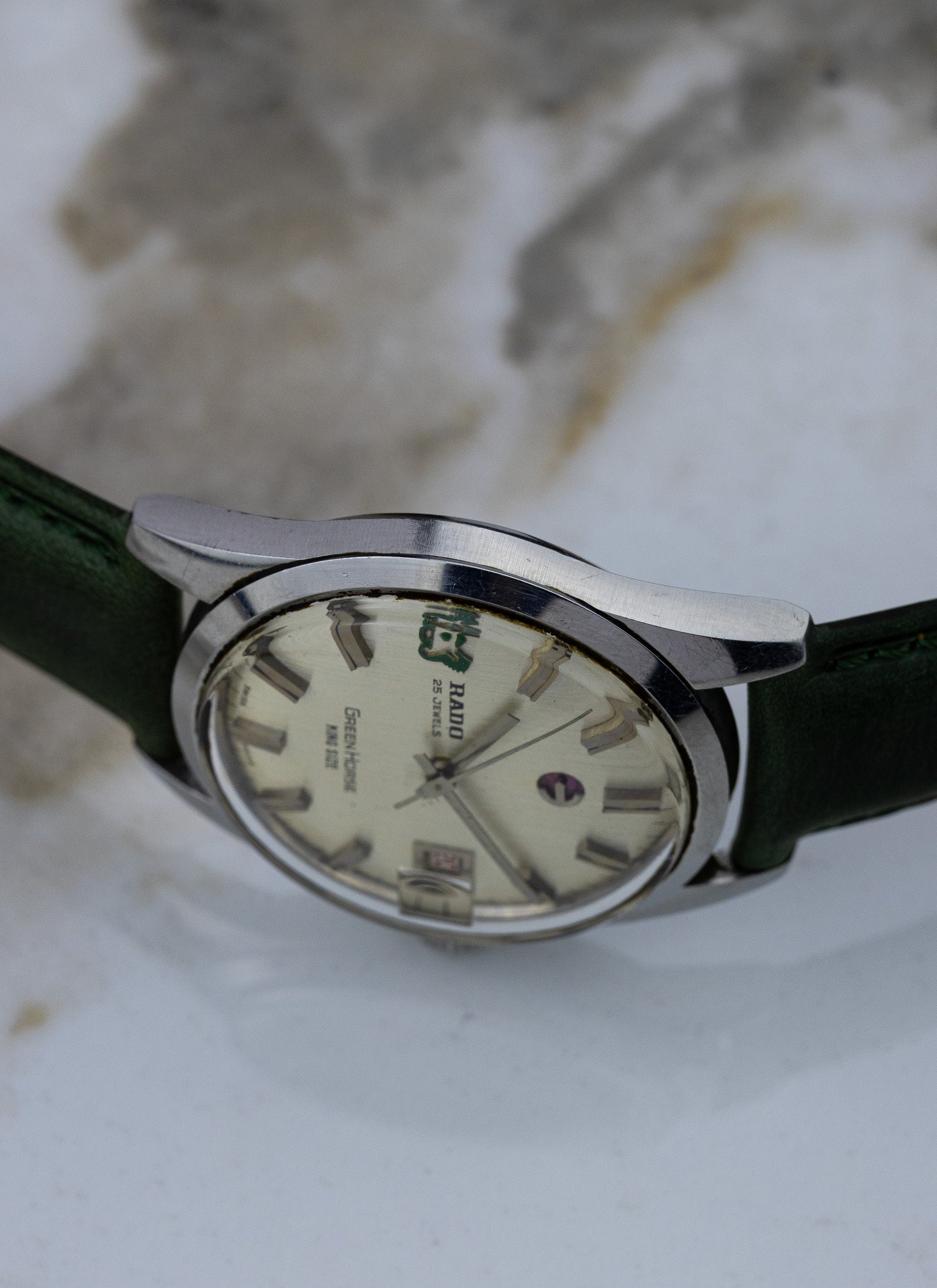 1960s Rado Green Horse King Size 11648