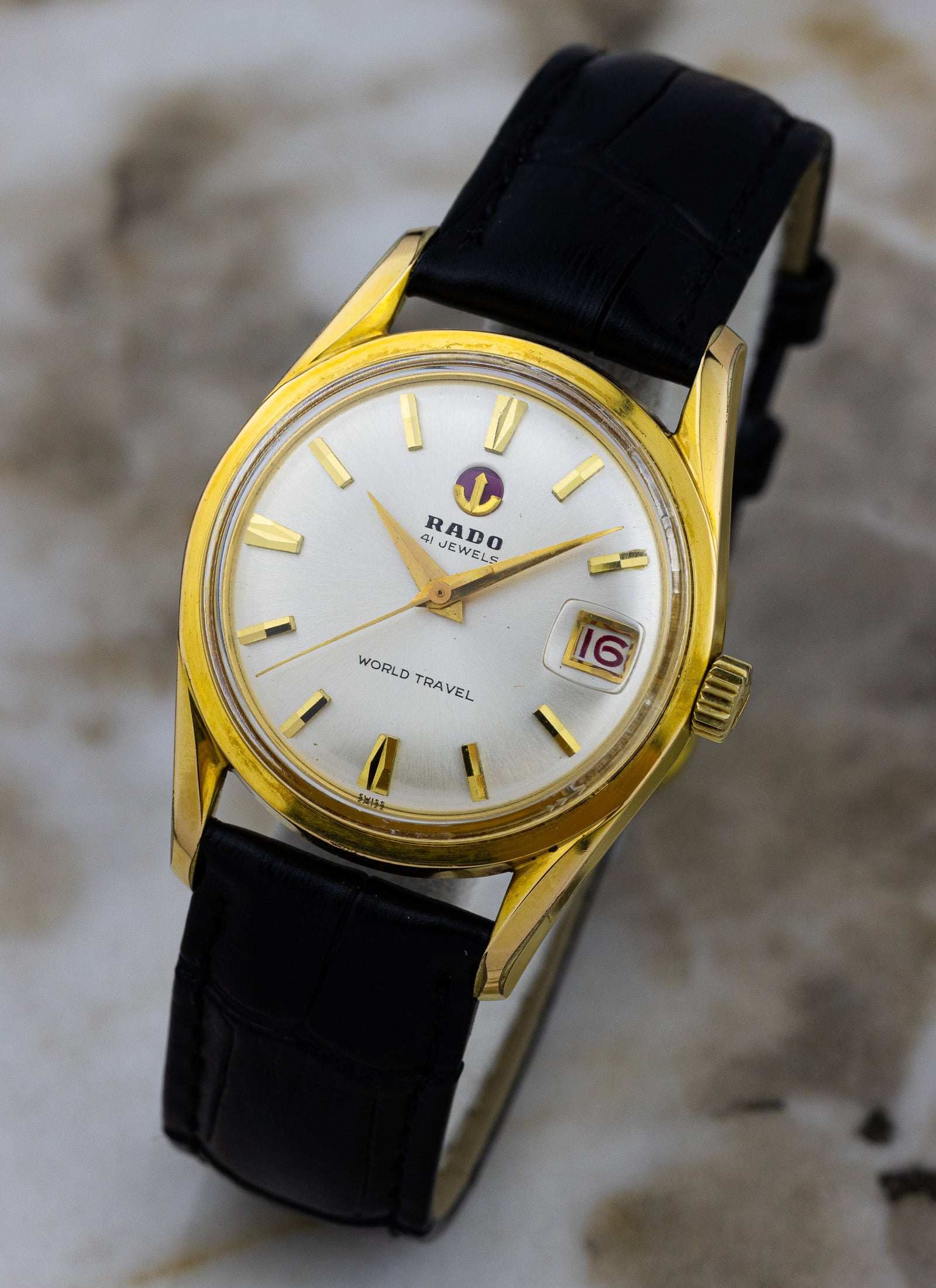 1960s Rado World Travel
