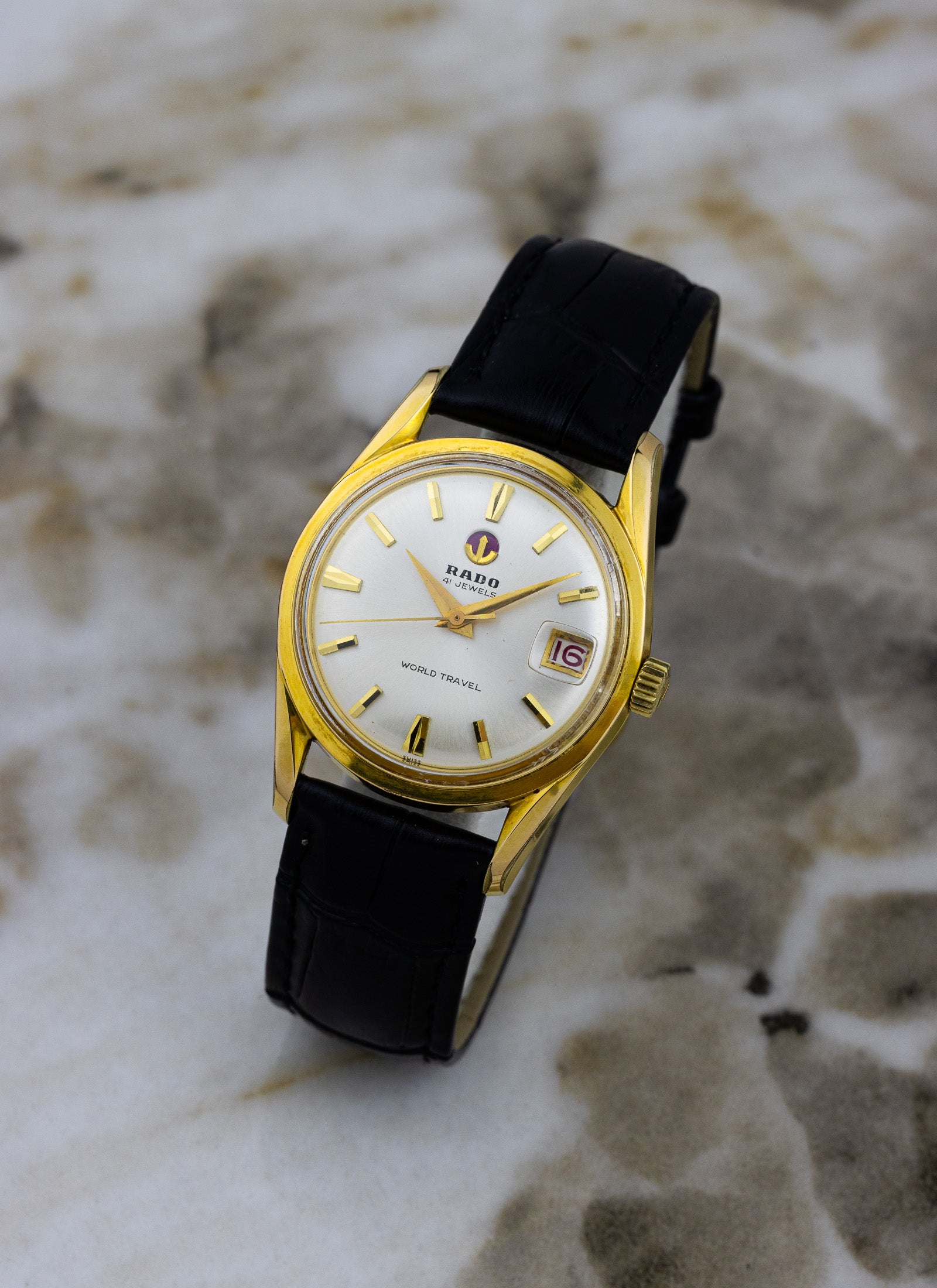 1960s Rado World Travel