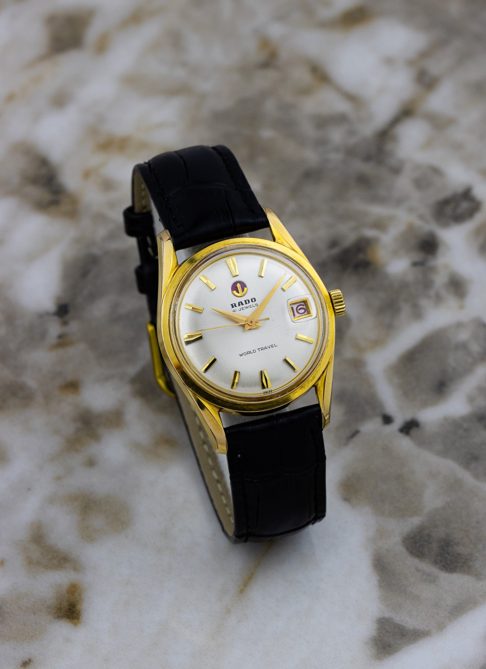 1960s Rado World Travel
