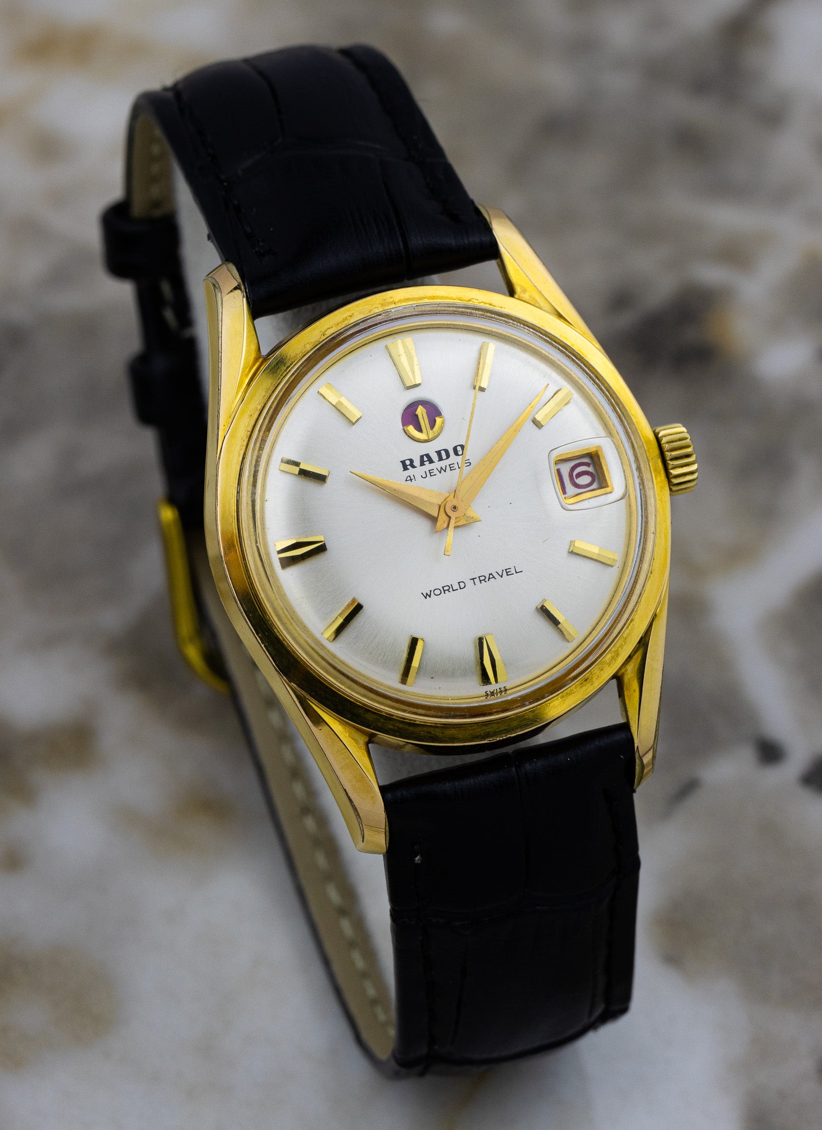 1960s Rado World Travel