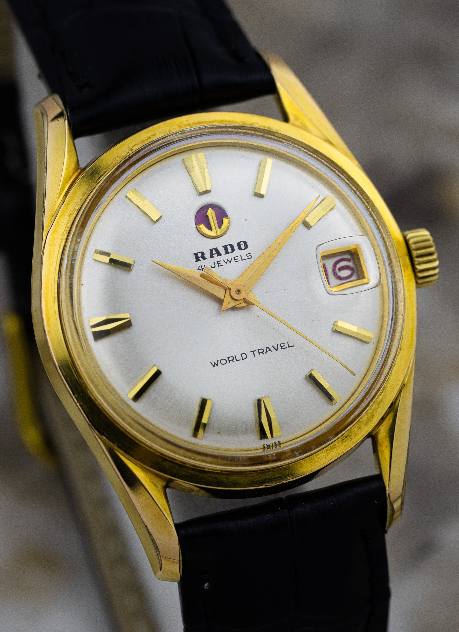 1960s Rado World Travel