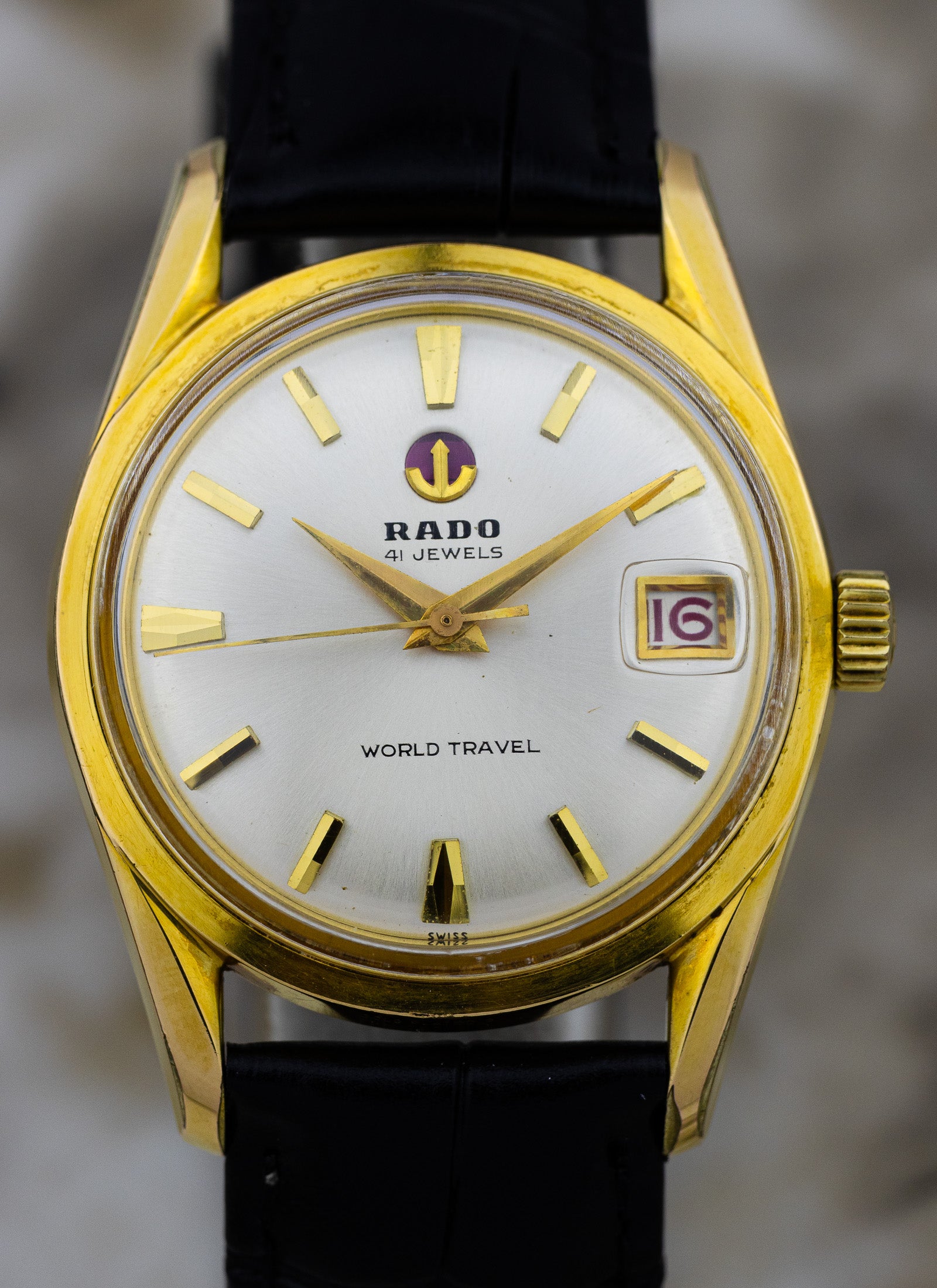 1960s Rado World Travel