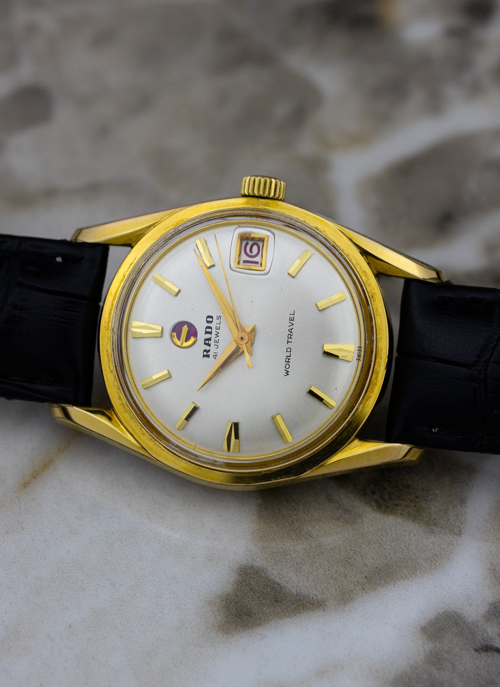 1960s Rado World Travel