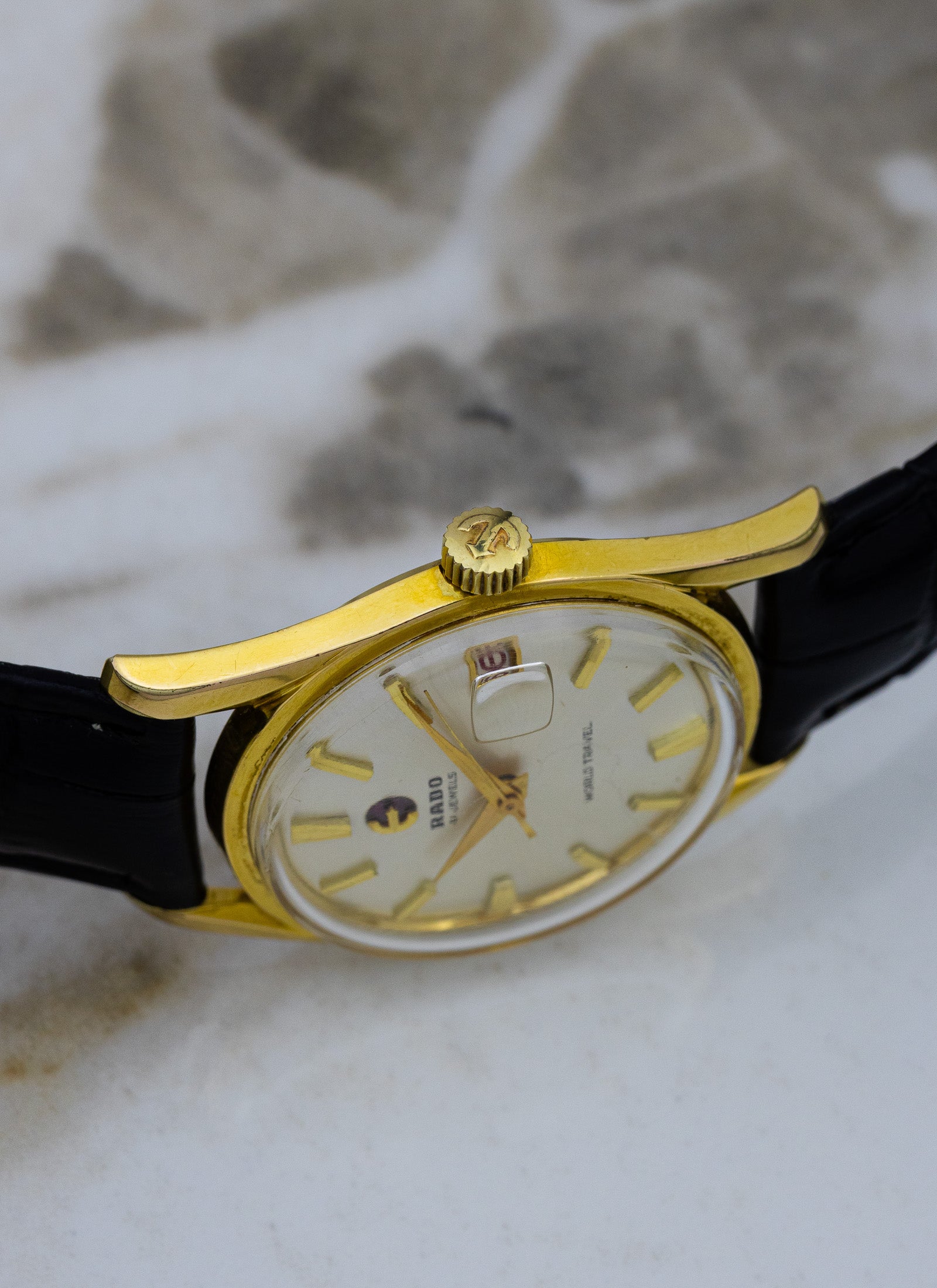 1960s Rado World Travel