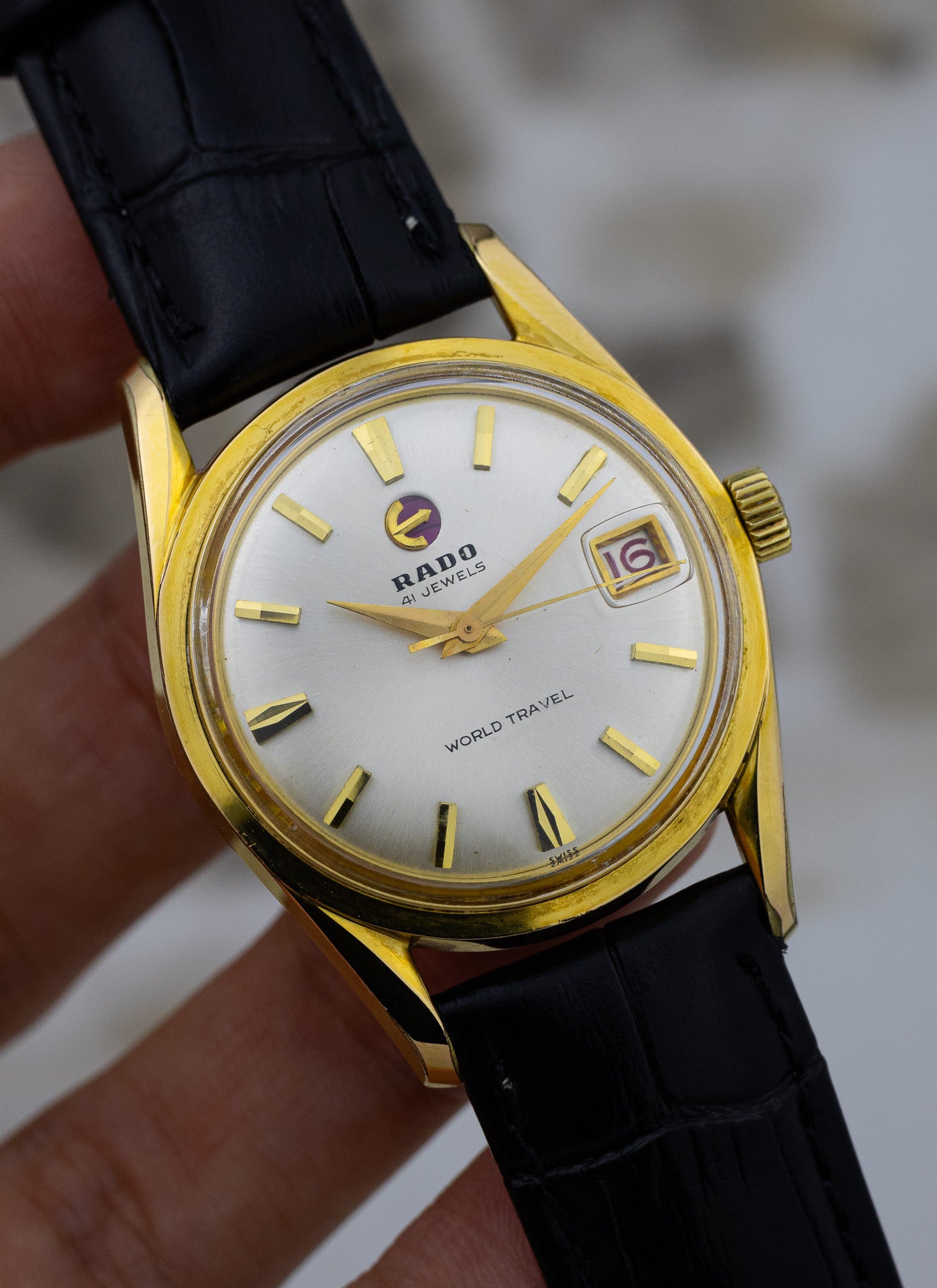 1960s Rado World Travel