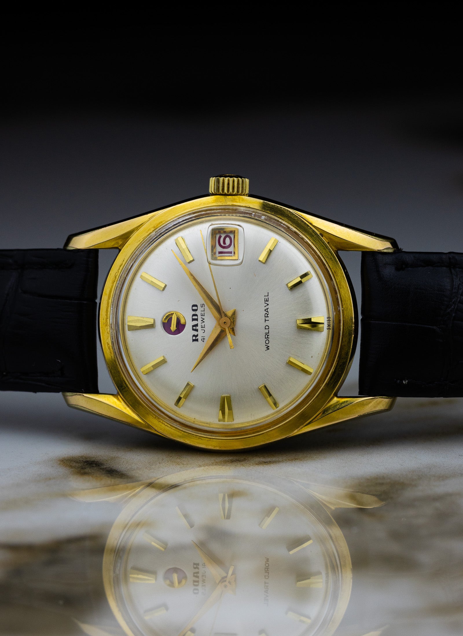 1960s Rado World Travel