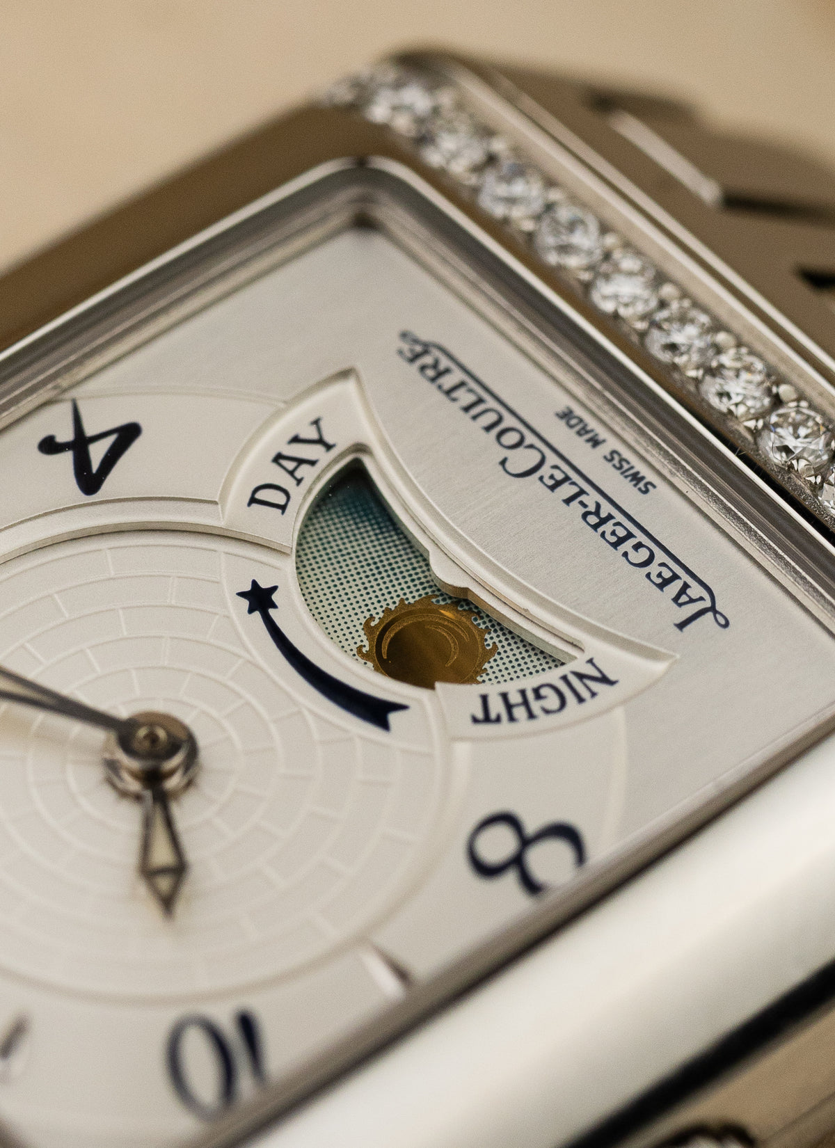 2004 Jaeger LeCoutre Reverso Gran Sport Diamond Bezel 296.8.74 Full Set