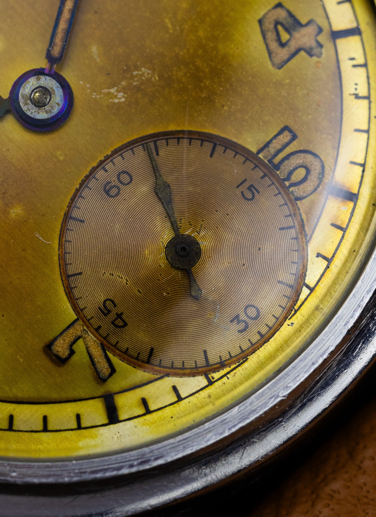 1940s Tissot Small Second Tropical Dial