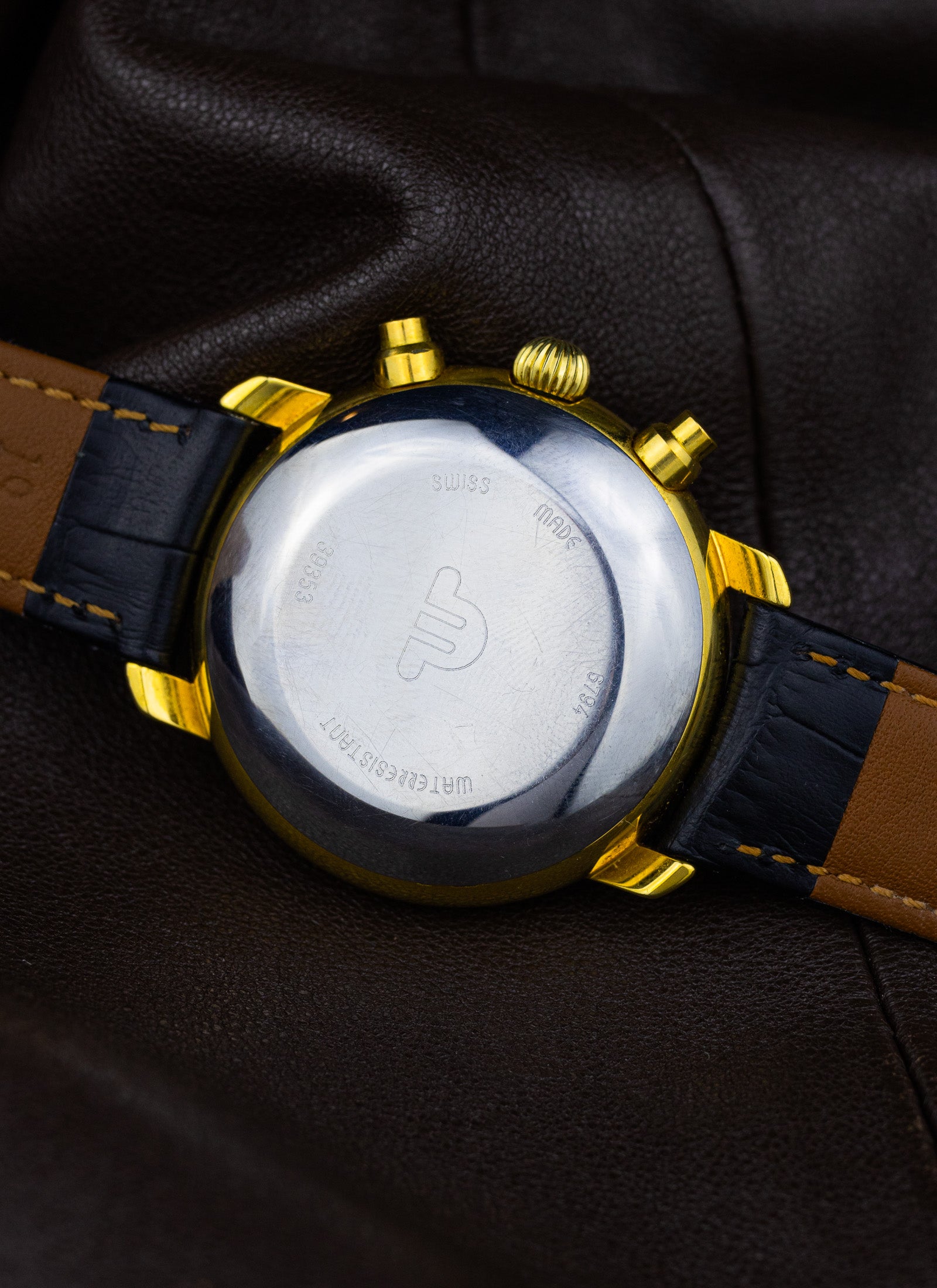 1990s Maurice Lacroix Chronograph Day Date 39353