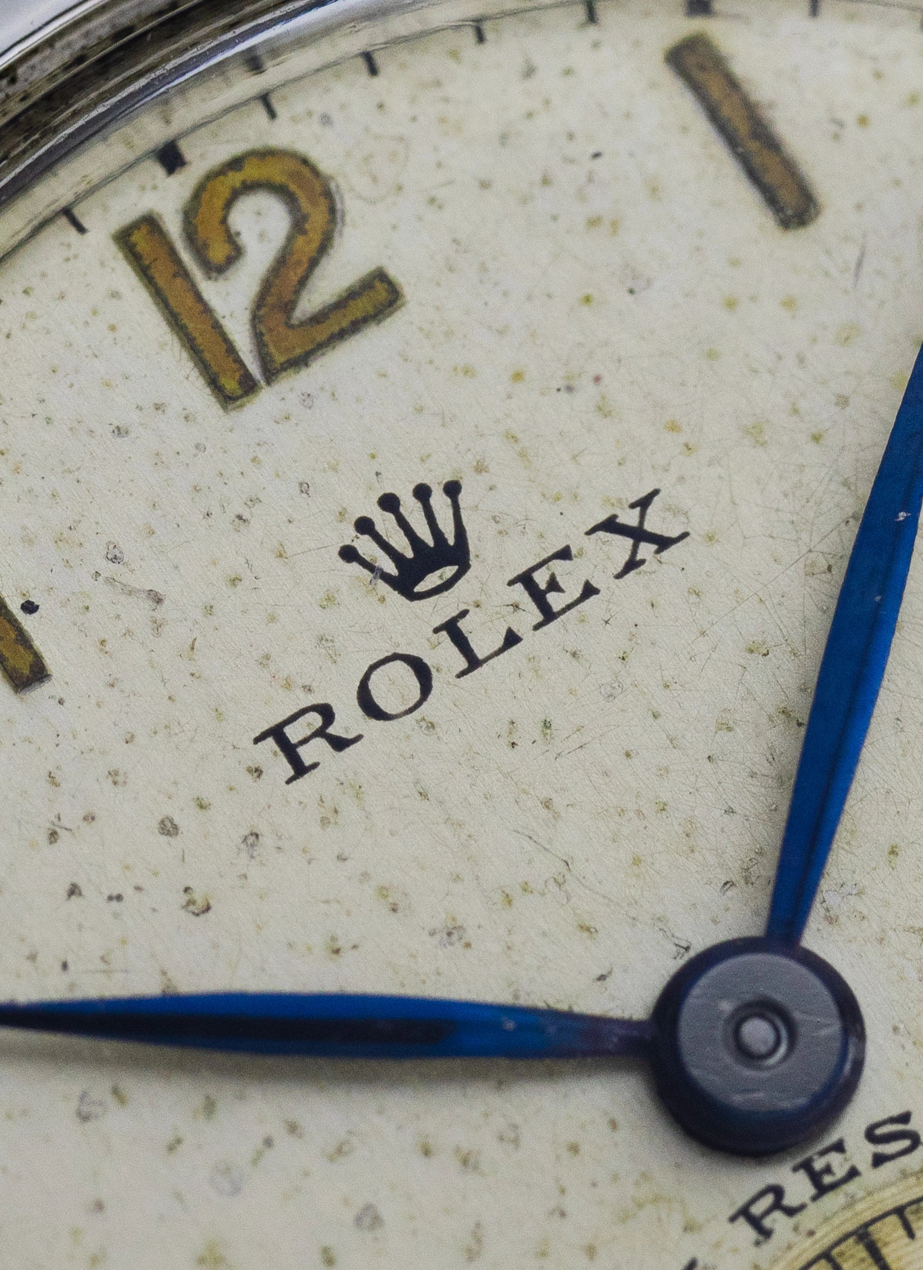 1940s Rolex Shock Resisting 3835 Serviced