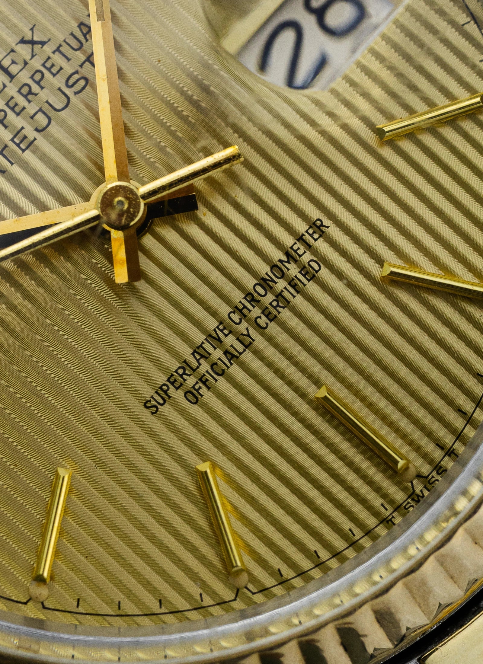 1980 Rolex Datejust Tapestry Dial 16013 Full Set