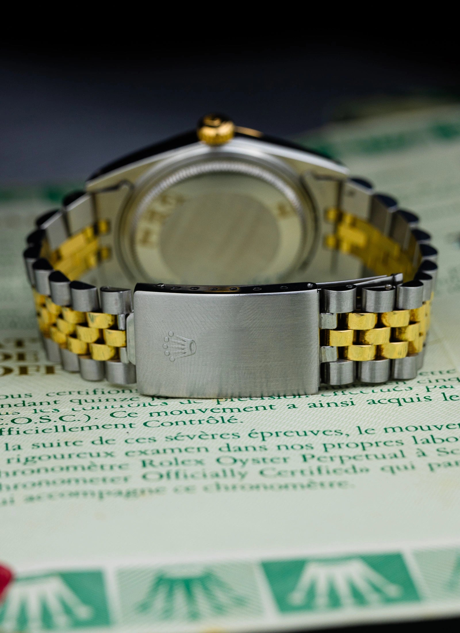 1980 Rolex Datejust Tapestry Dial 16013 Full Set