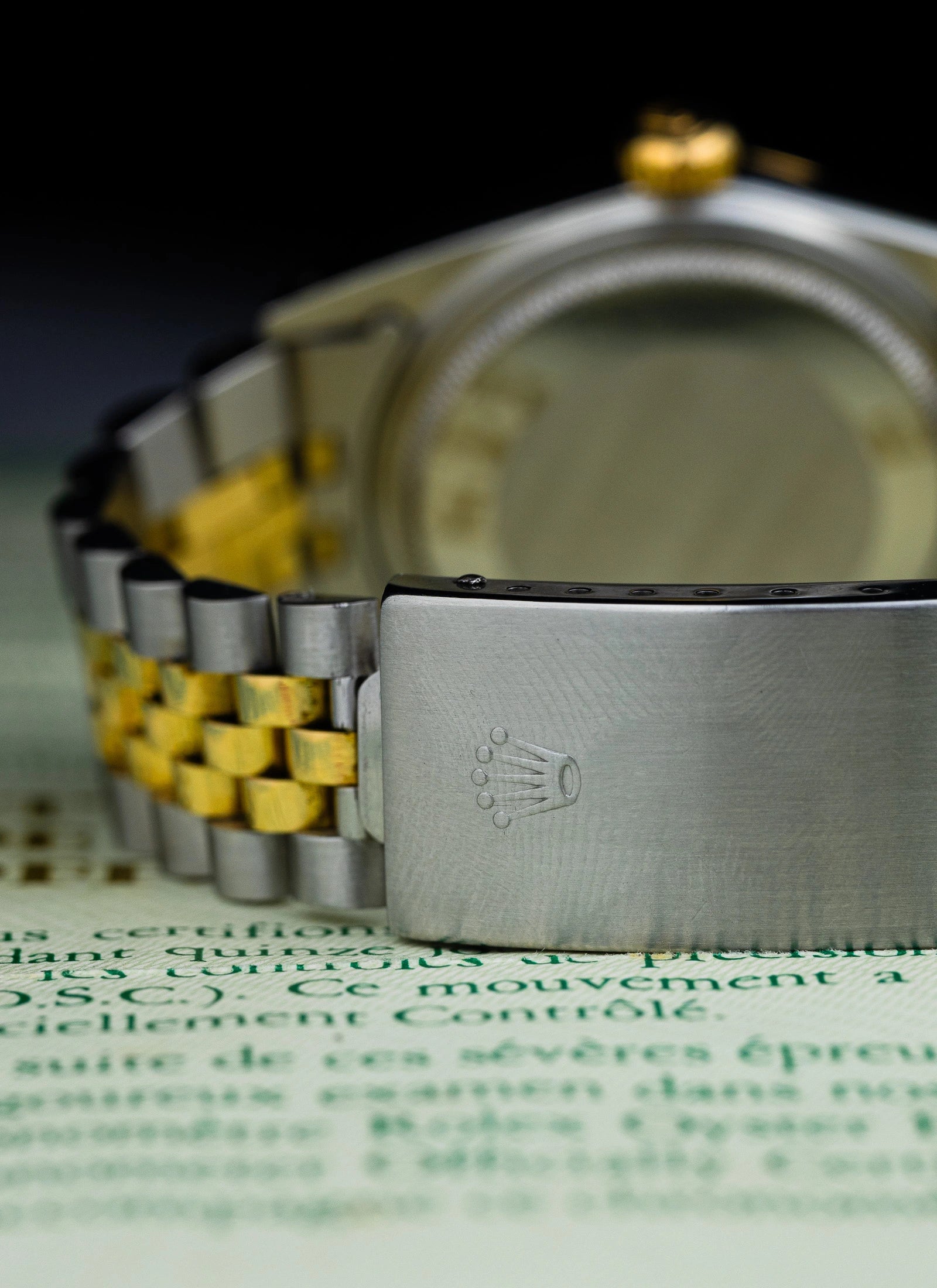 1980 Rolex Datejust Tapestry Dial 16013 Full Set