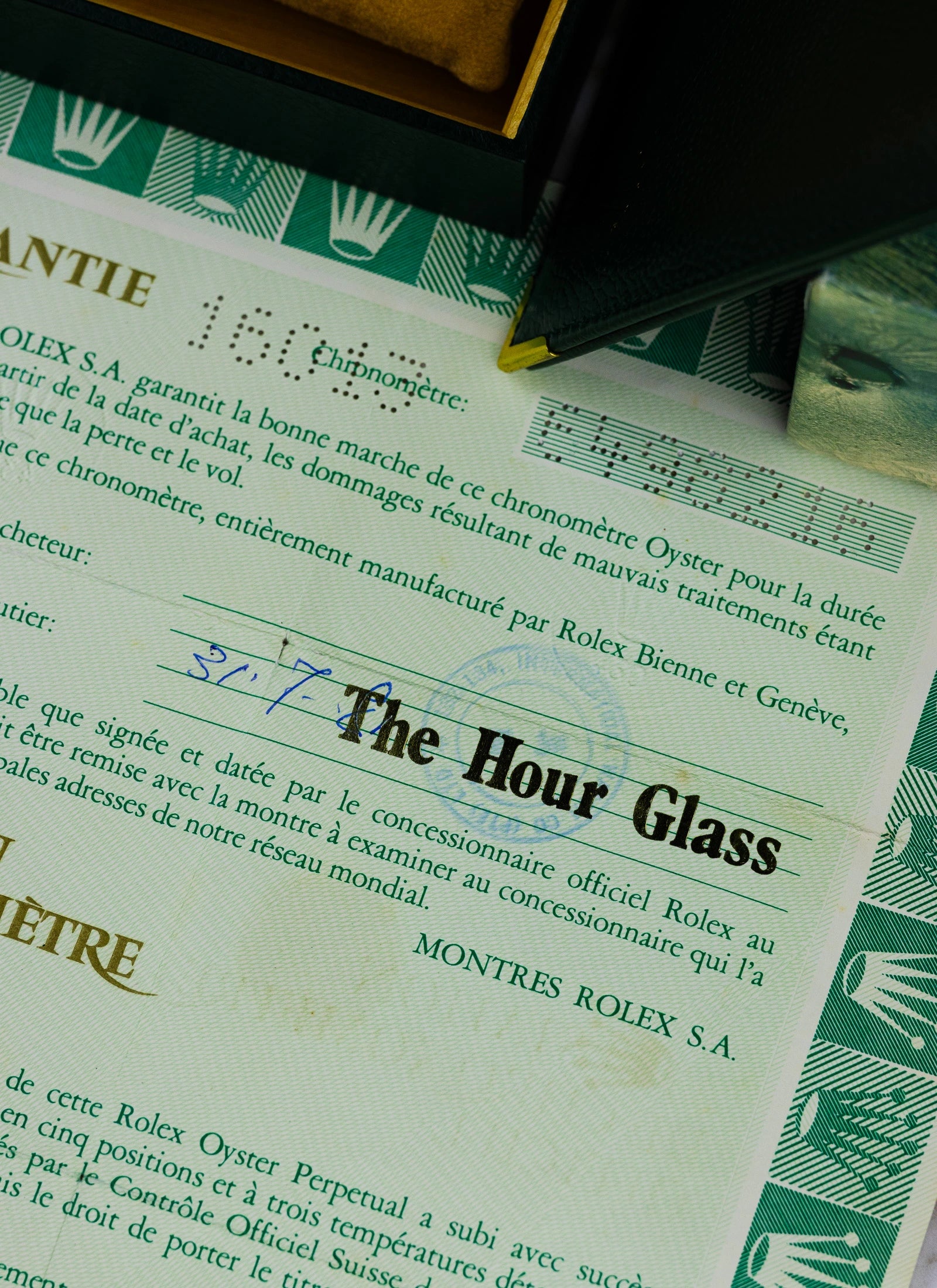 1980 Rolex Datejust Tapestry Dial 16013 Full Set