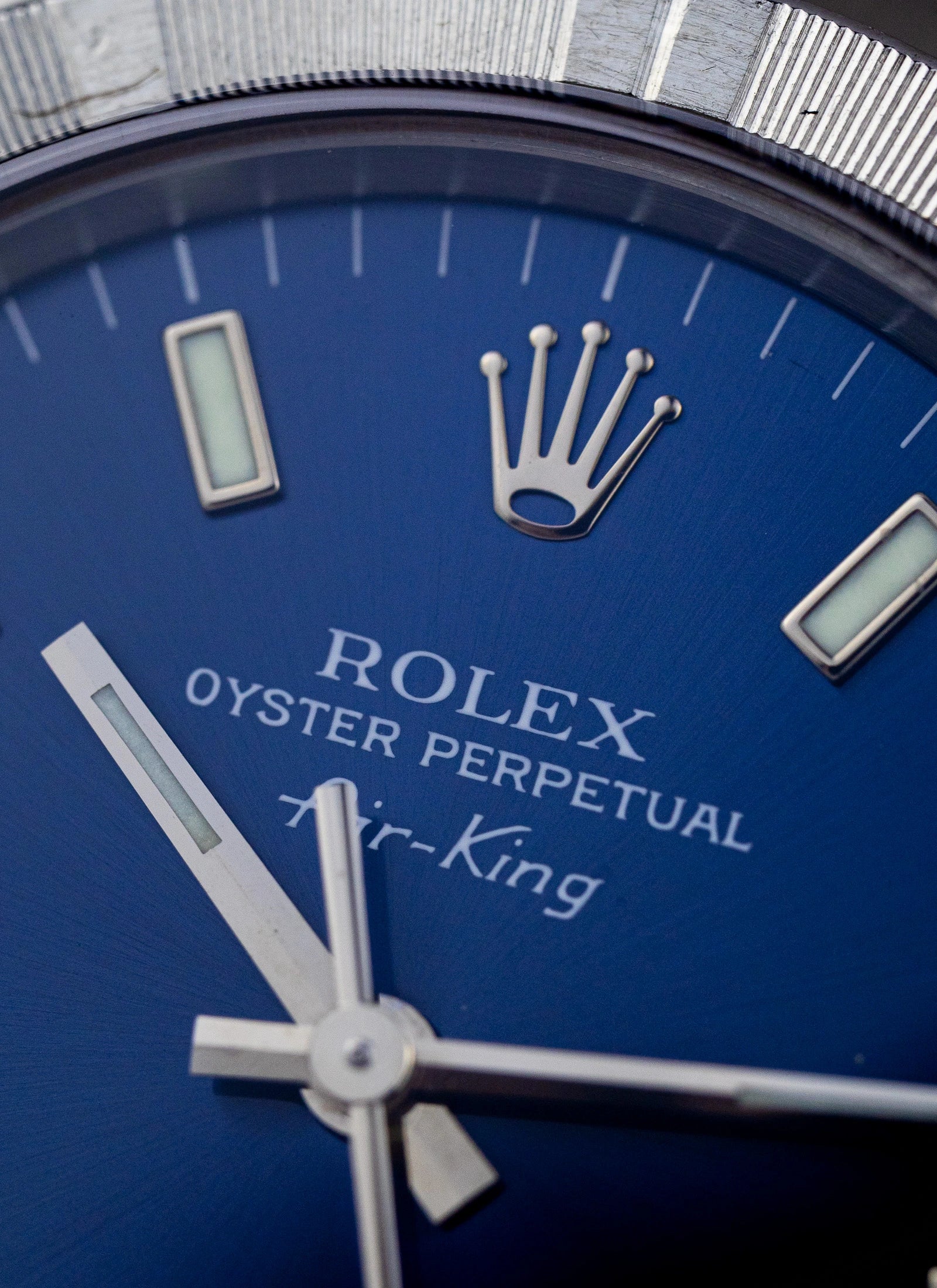 1995 Rolex Air King ref. 14010 Navy Explorer Dial