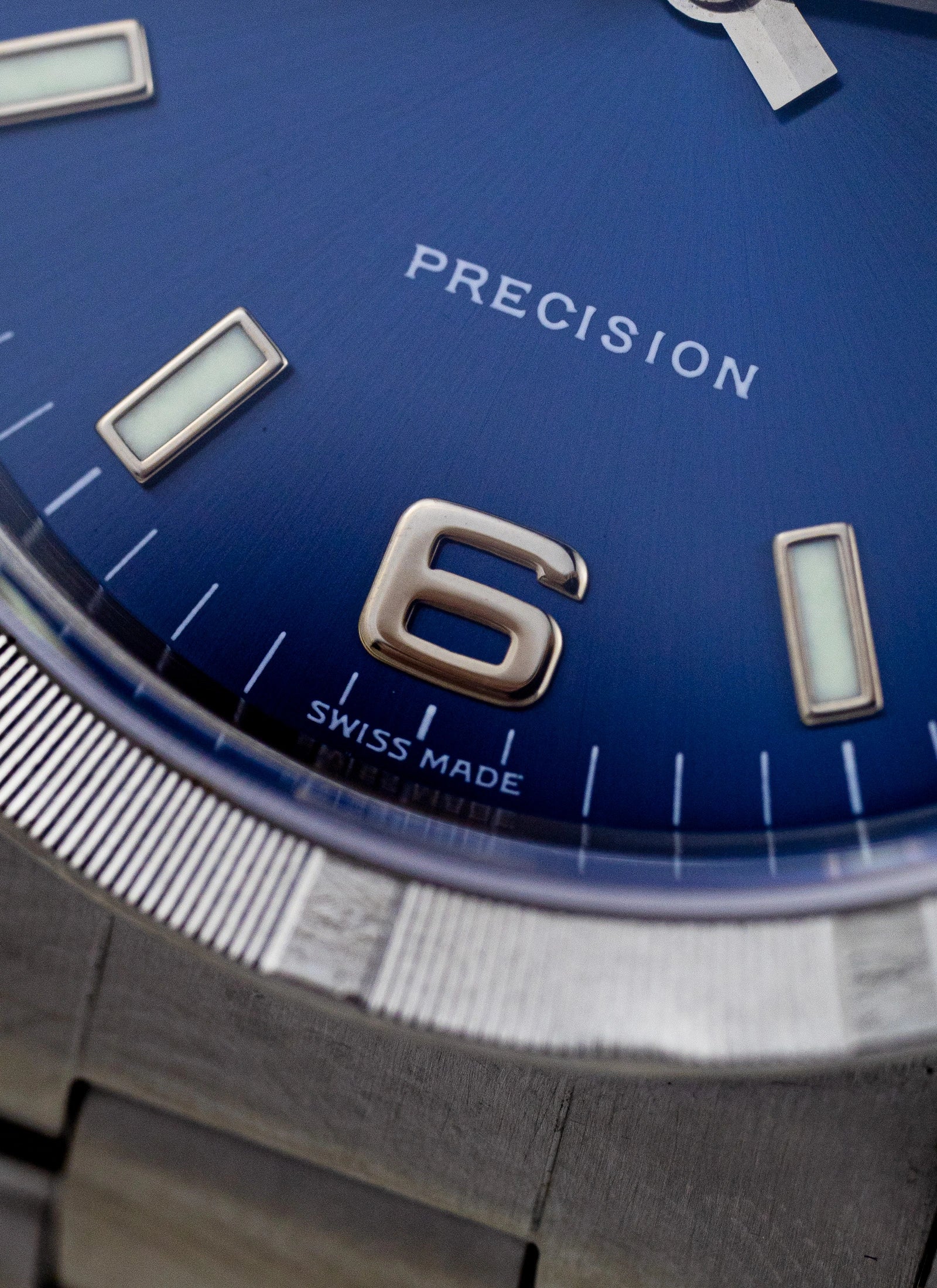 1995 Rolex Air King ref. 14010 Navy Explorer Dial