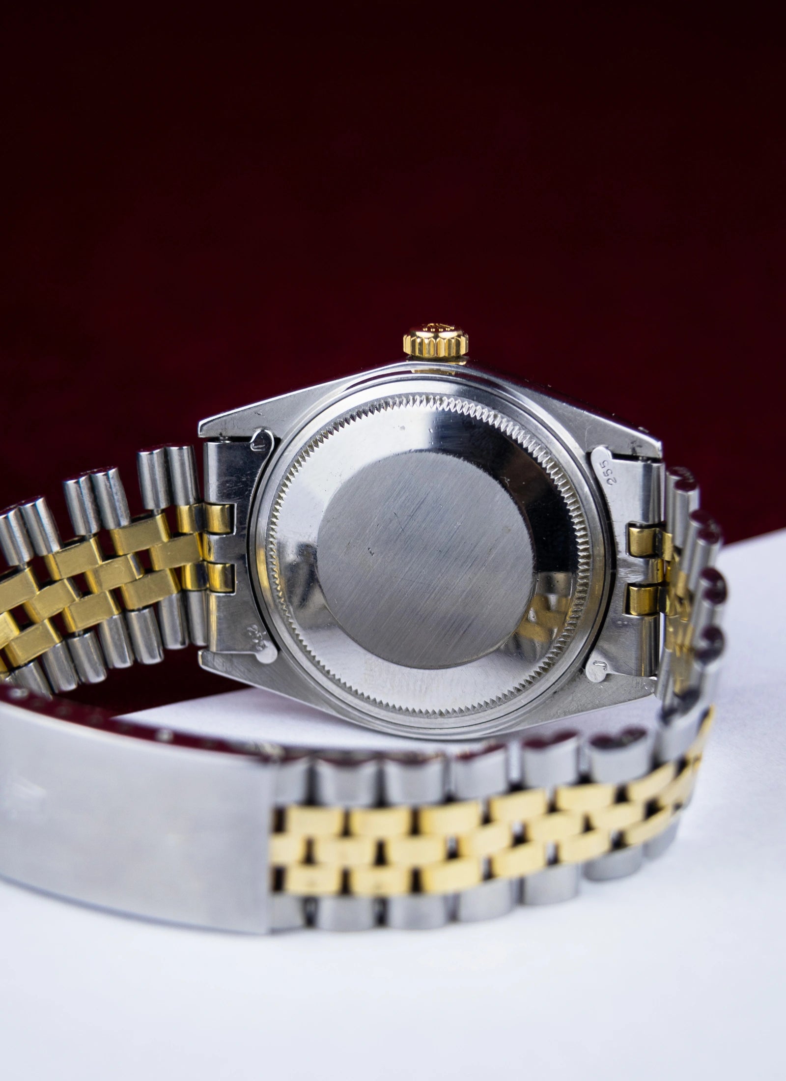 1973 Rolex Datejust 1601 Bicolor Linen Sigma Dial cal. 1570