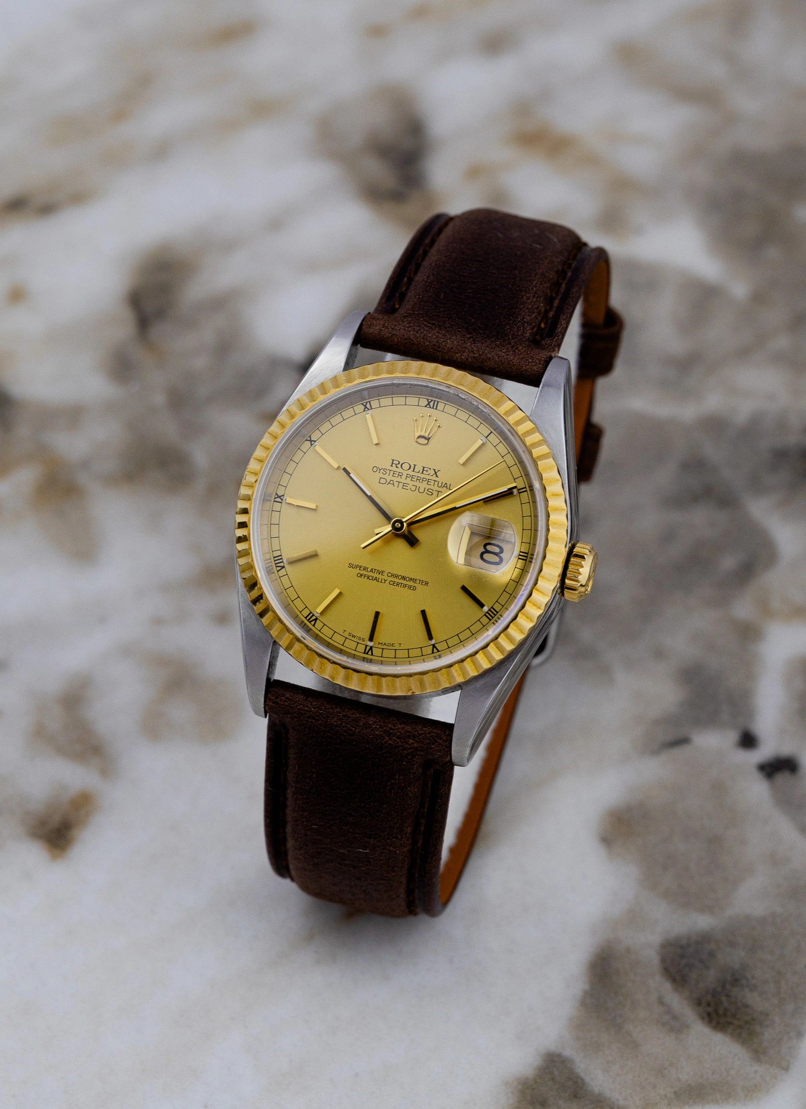 1995 Rolex Datejust Ref 16233 Champagne Dial