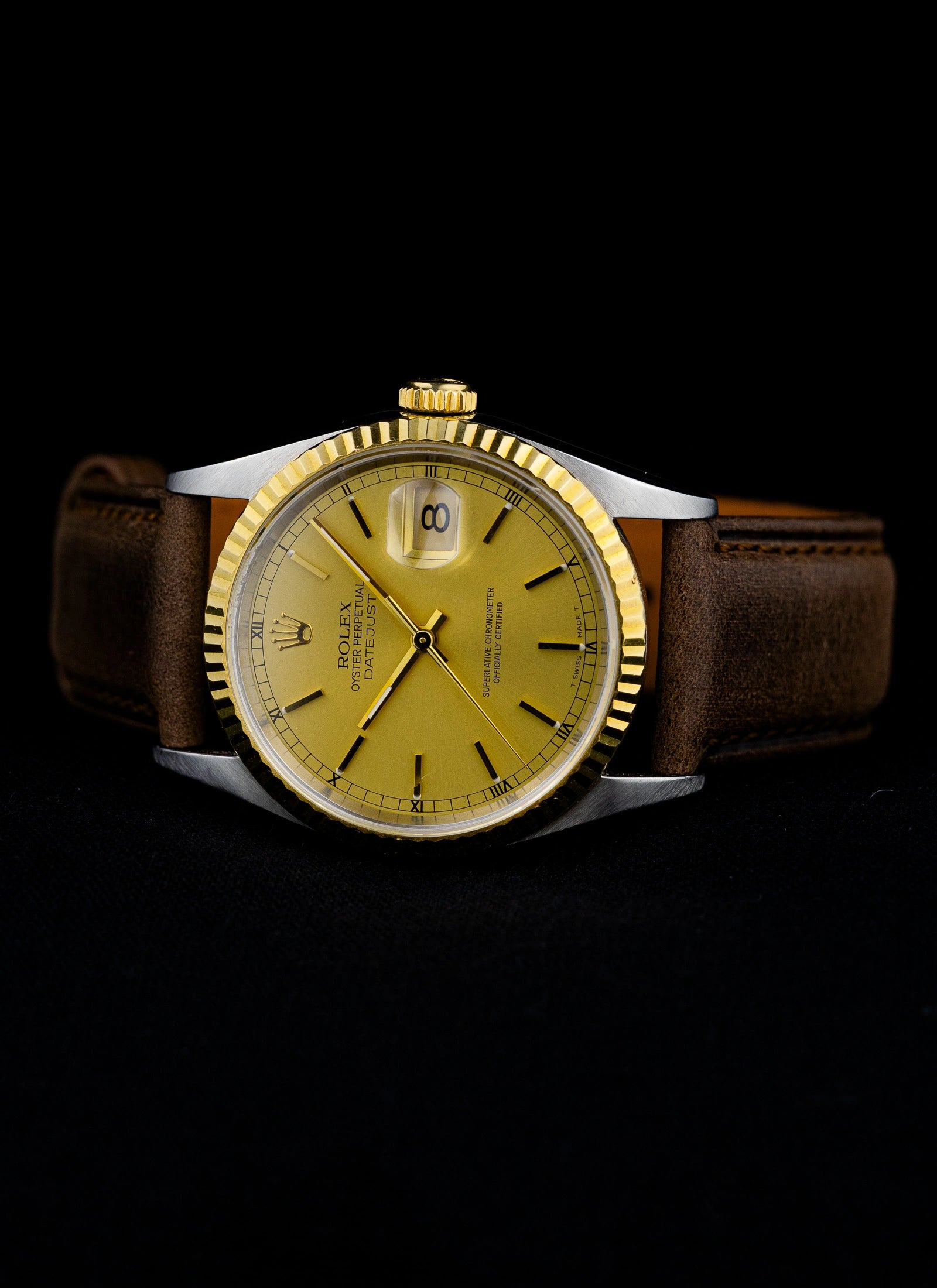 1995 Rolex Datejust Ref 16233 Champagne Dial