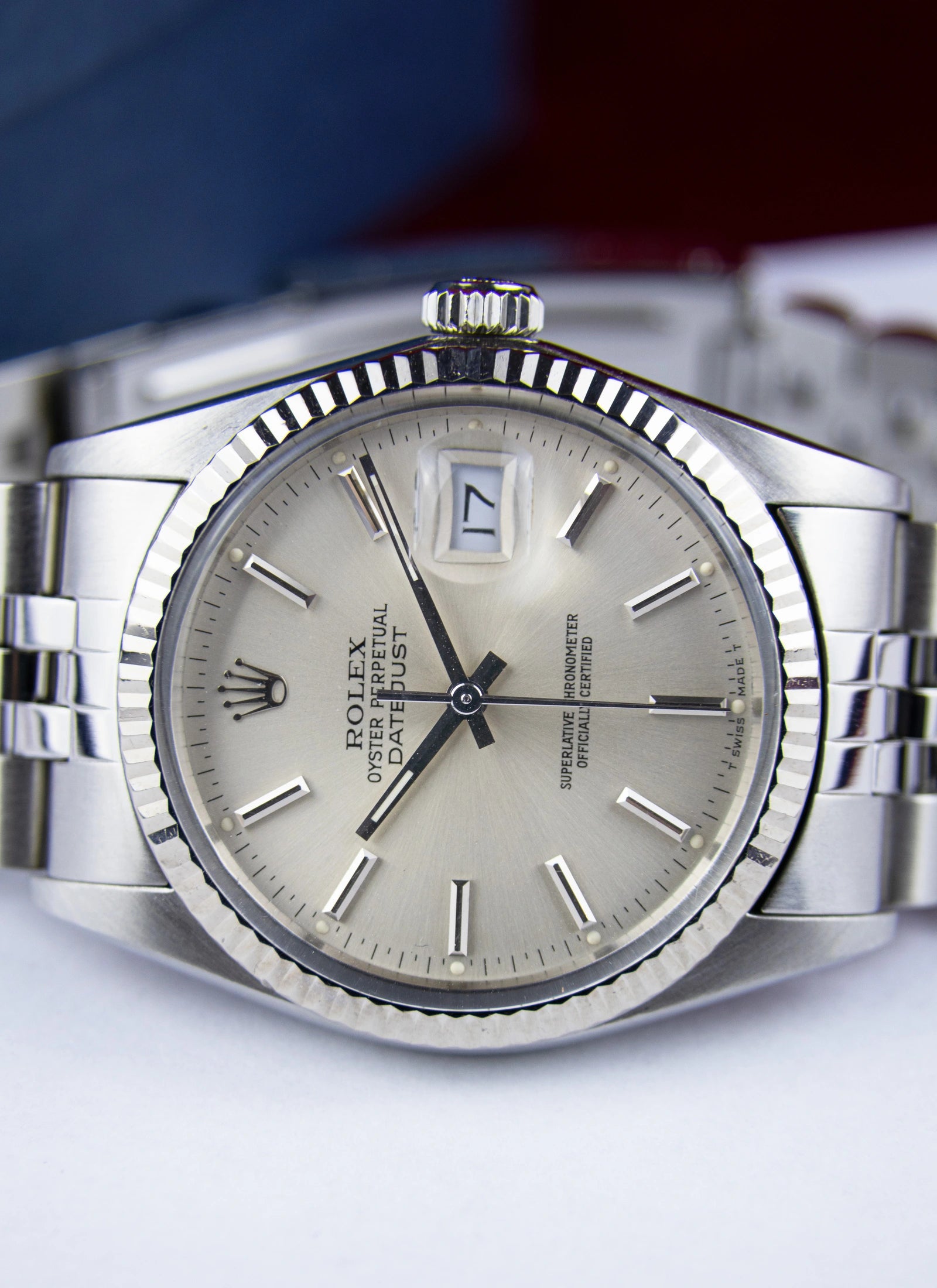 Pre-Order 1980s Rolex Datejust 16014 Silver