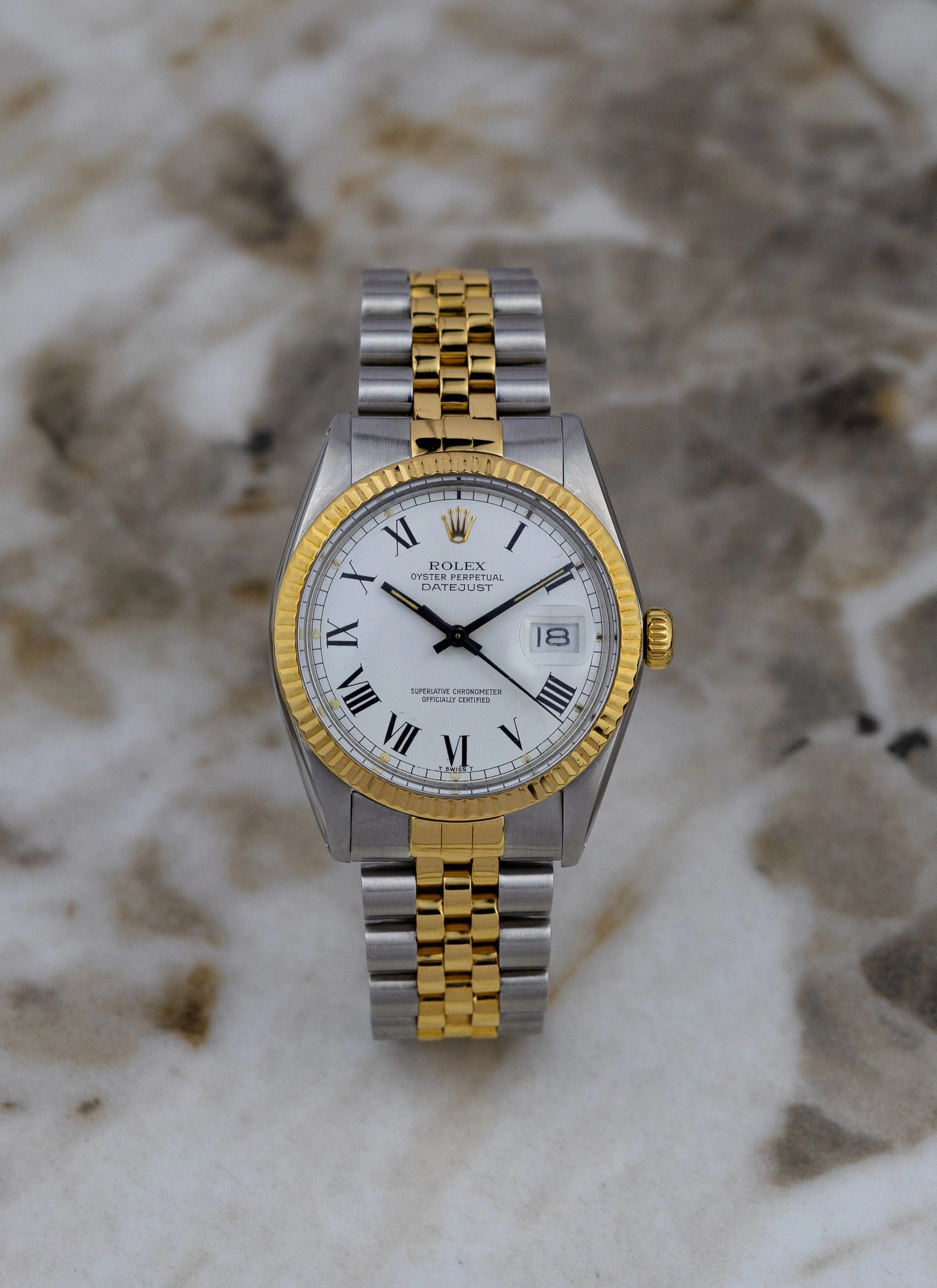 1986 Rolex Datejust Ref. 16013 Buckley Dial