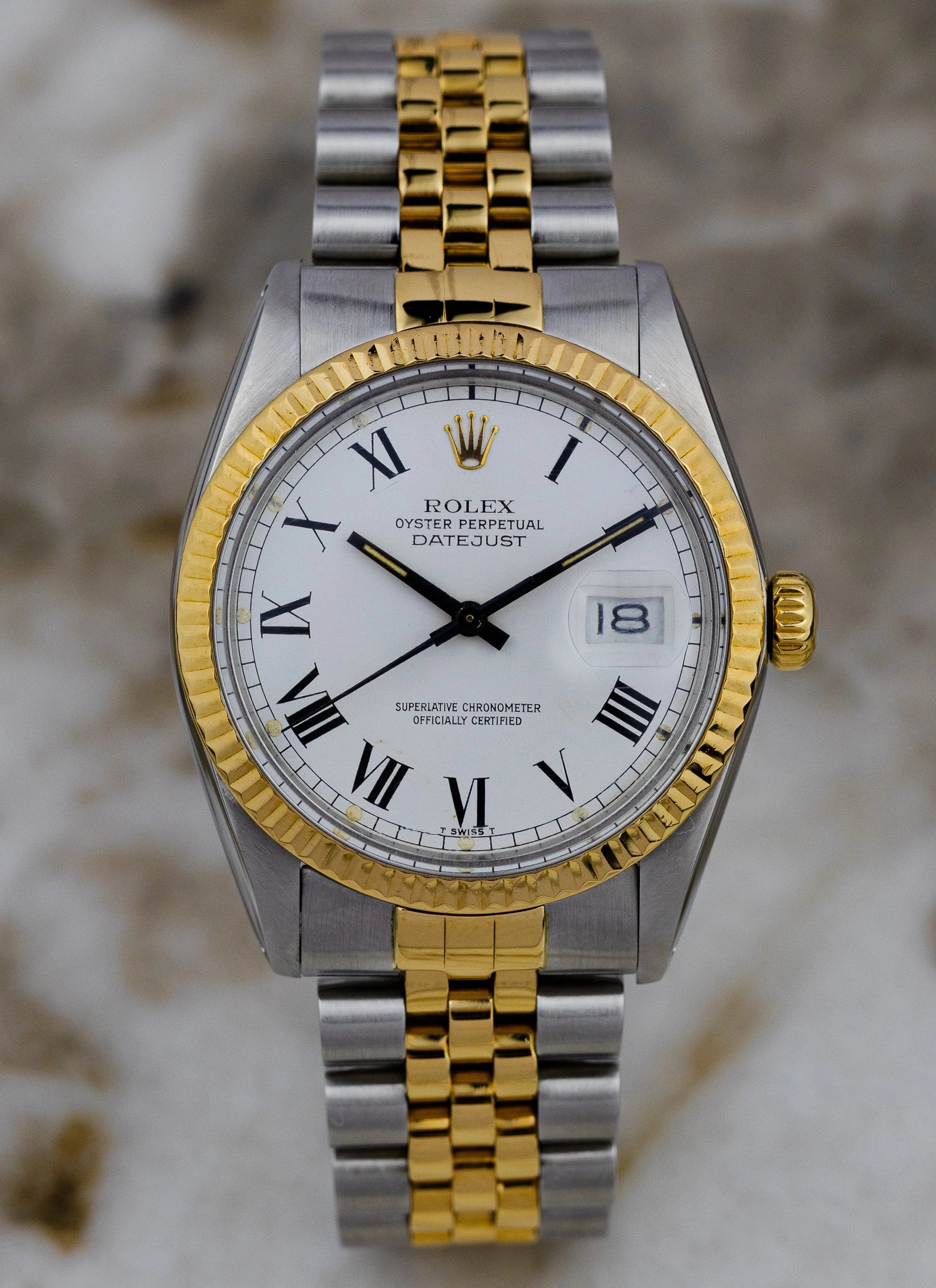 1986 Rolex Datejust Ref. 16013 Buckley Dial