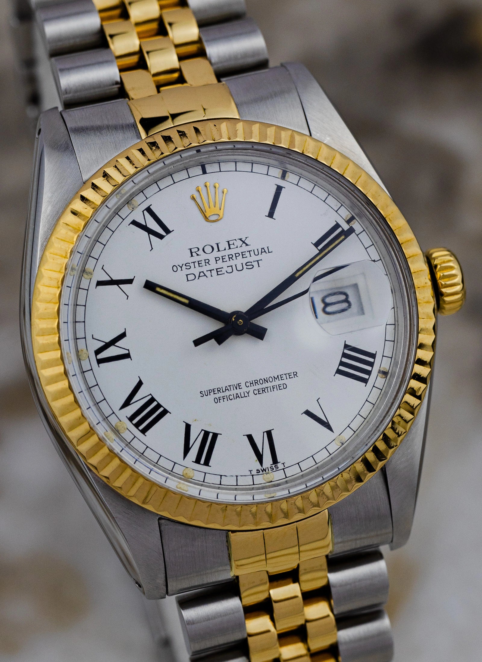 1986 Rolex Datejust Ref. 16013 Buckley Dial