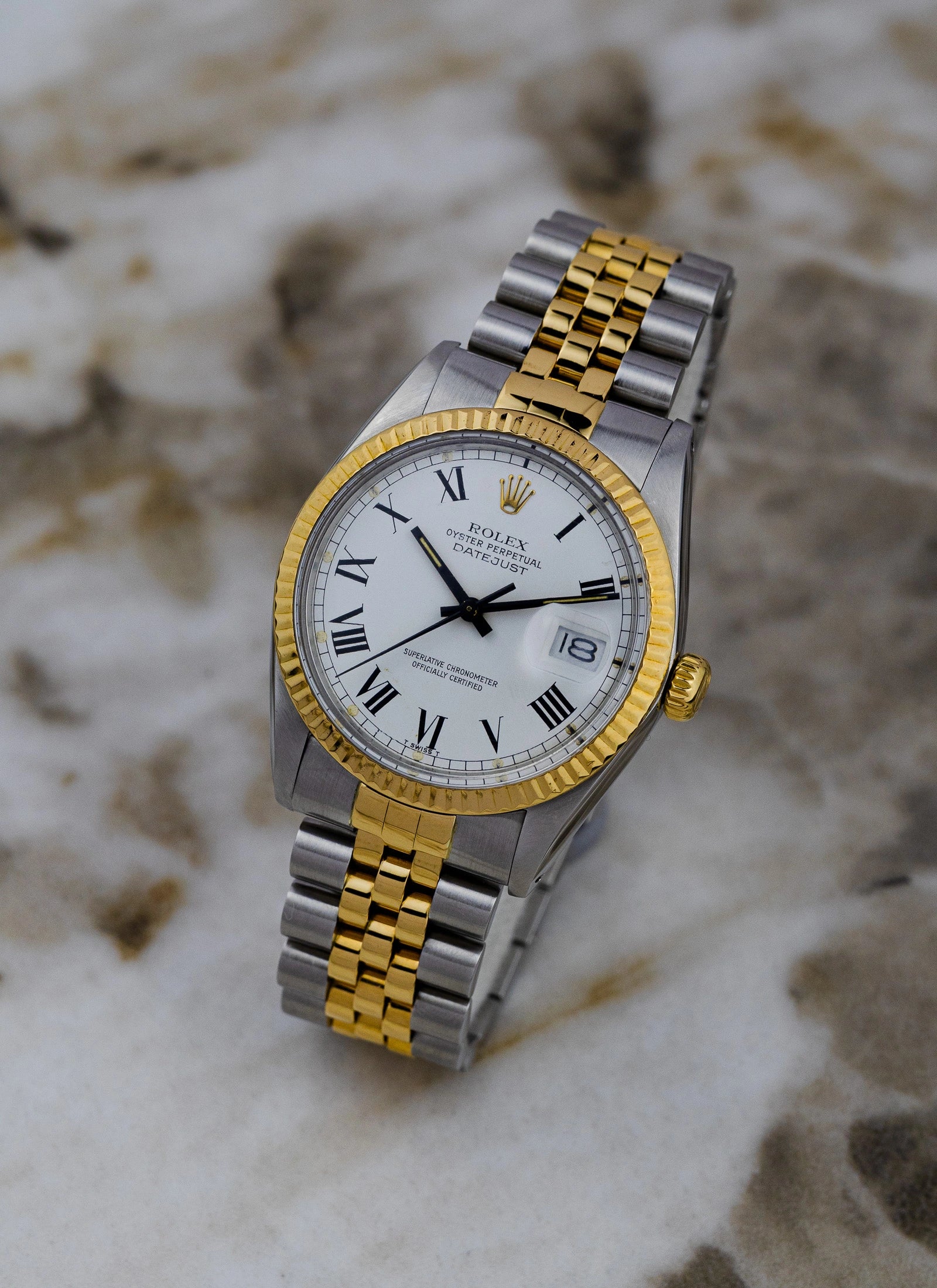 1986 Rolex Datejust Ref. 16013 Buckley Dial