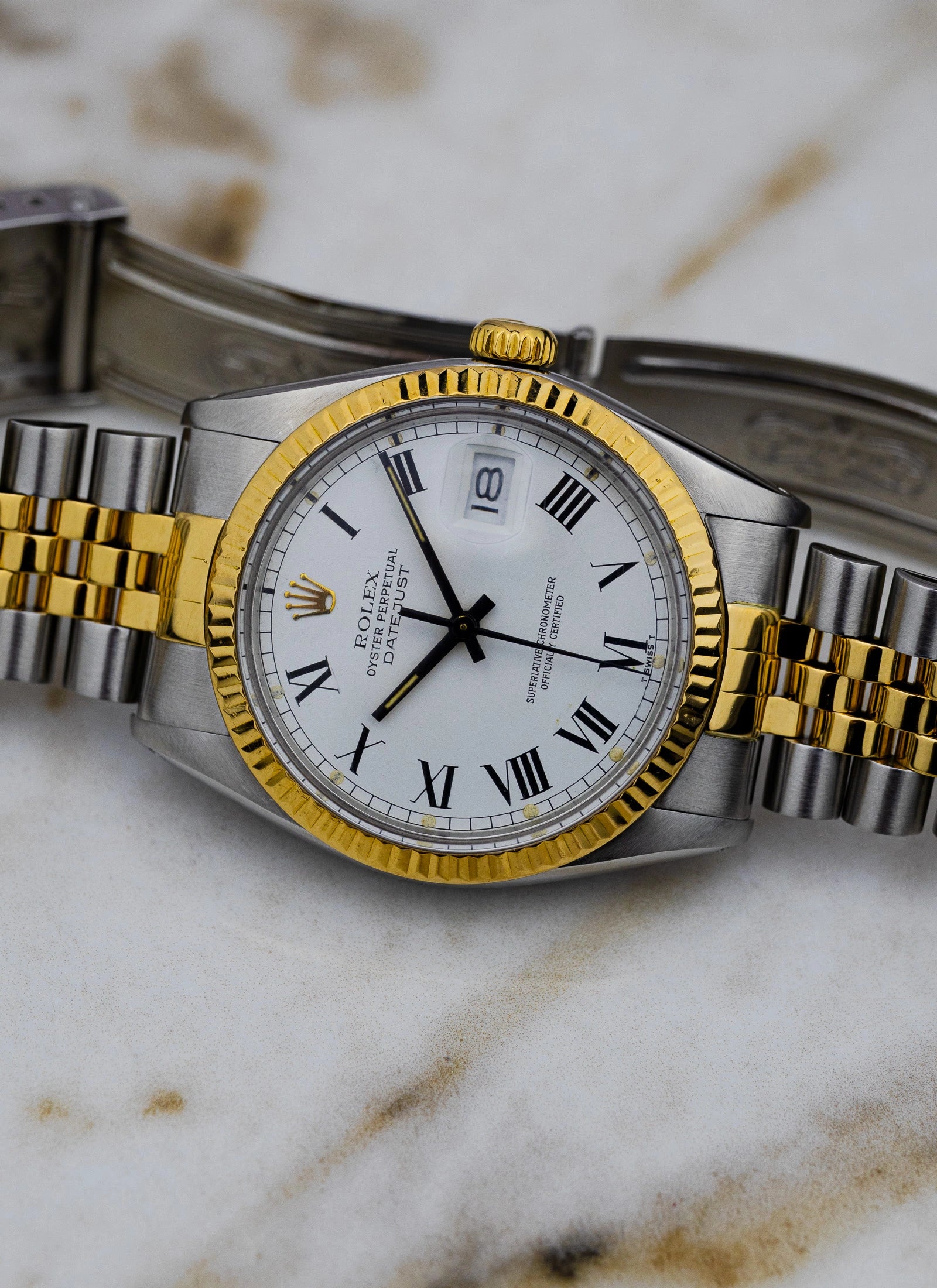 1986 Rolex Datejust Ref. 16013 Buckley Dial