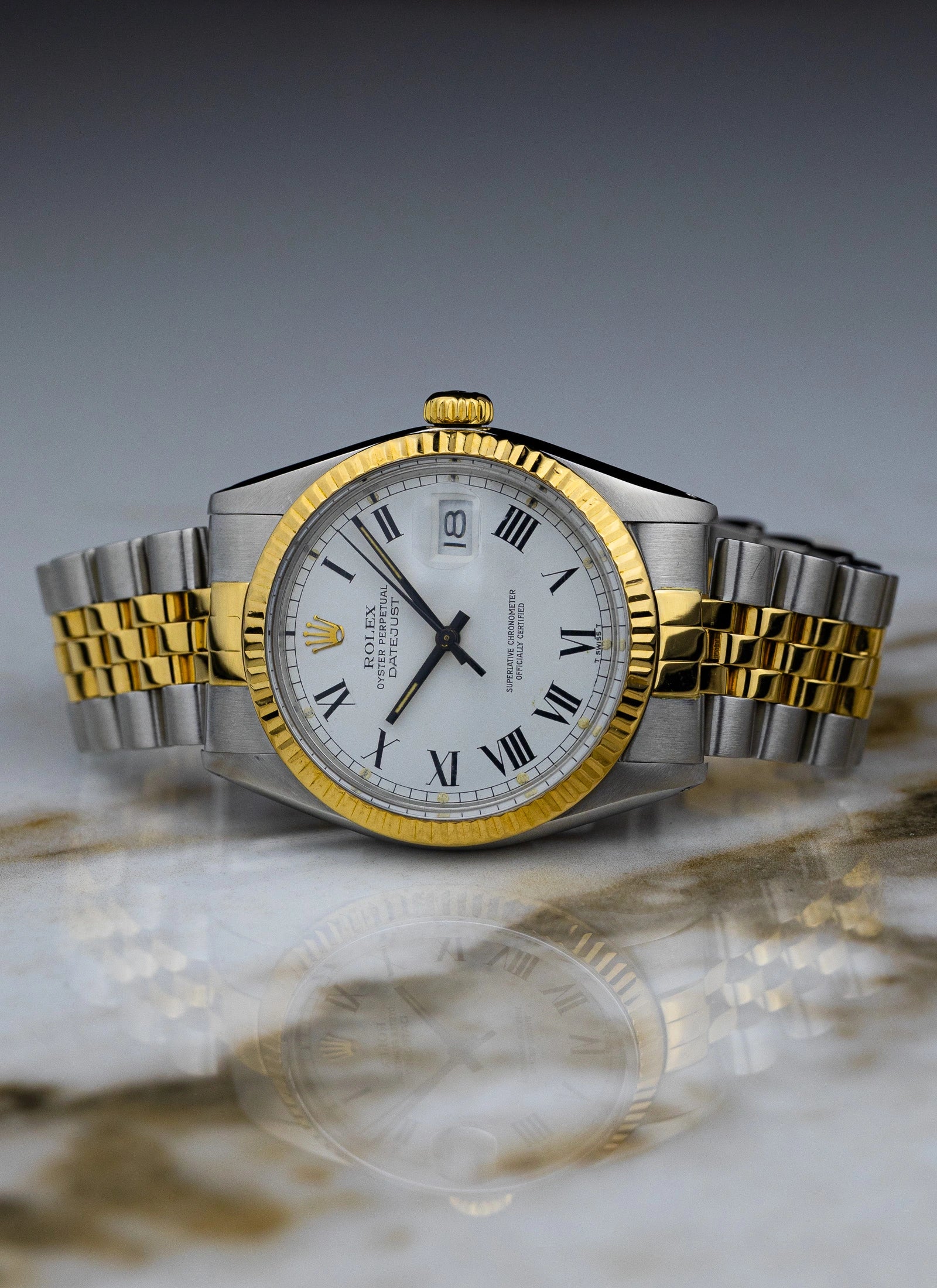 1986 Rolex Datejust Ref. 16013 Buckley Dial