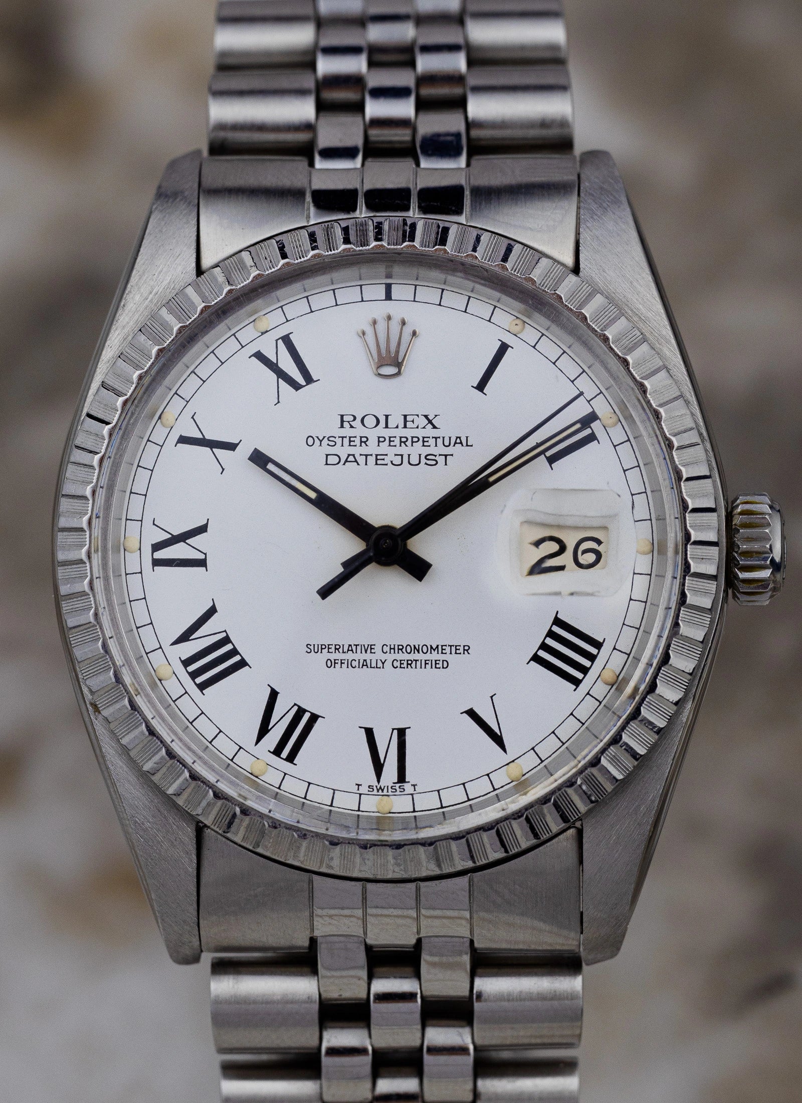 1979 Rolex Datejust 16030 Buckley Dial