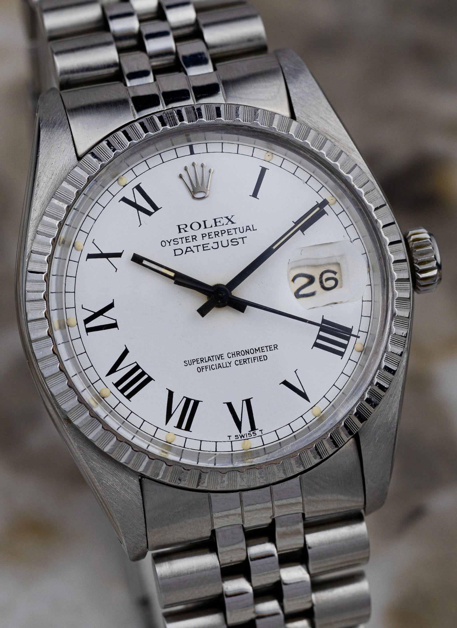 1979 Rolex Datejust 16030 Buckley Dial