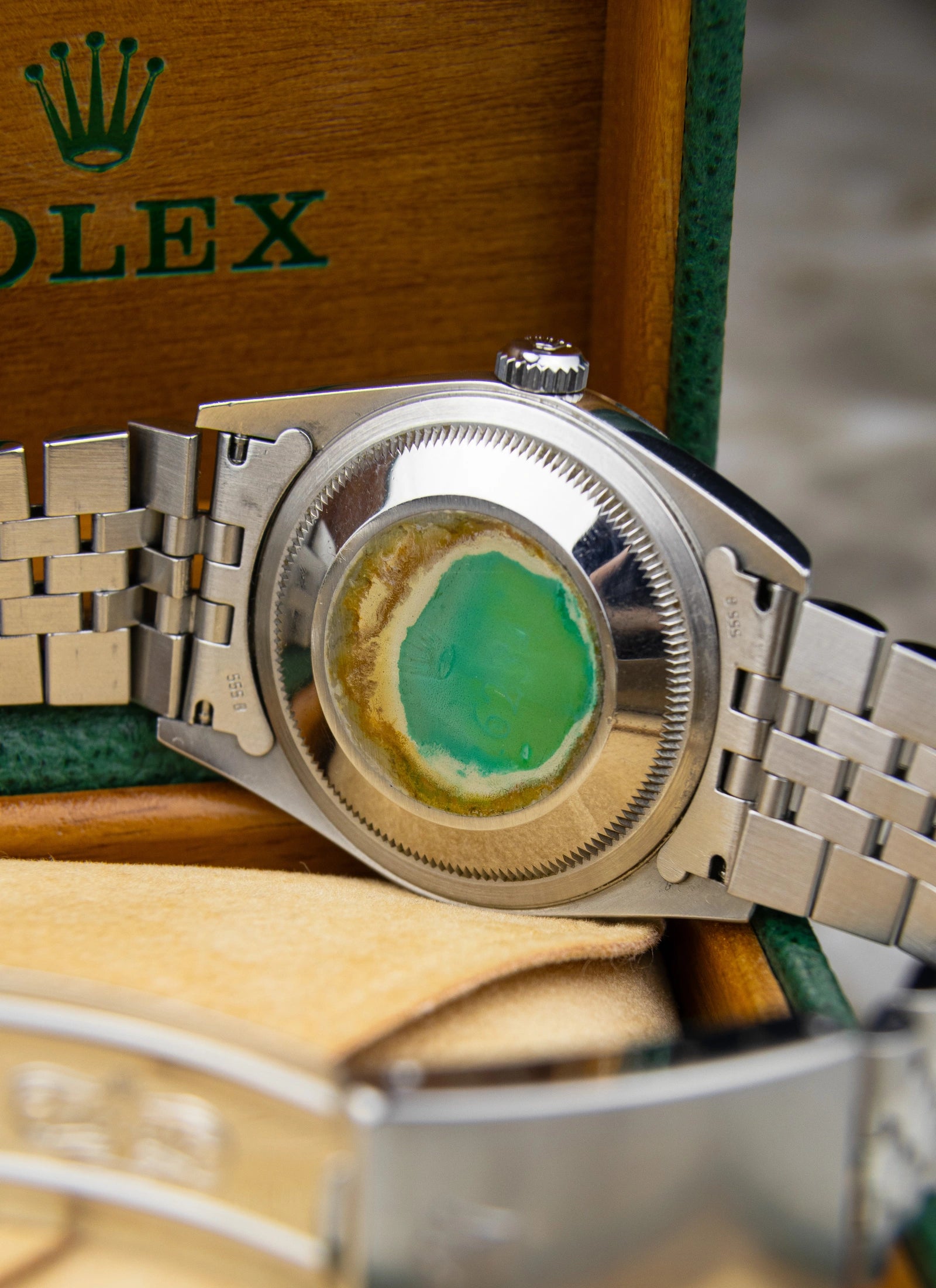 1996 Rolex Datejust 16234 silver/cream