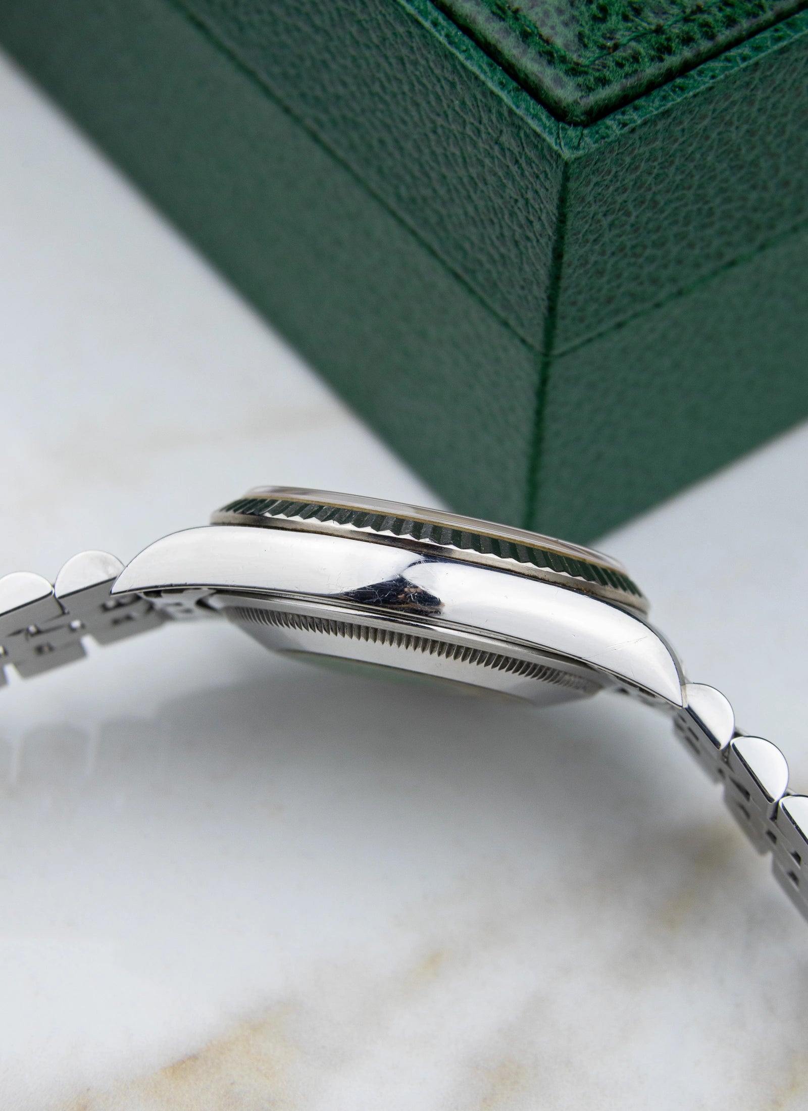 1996 Rolex Datejust 16234 silver/cream
