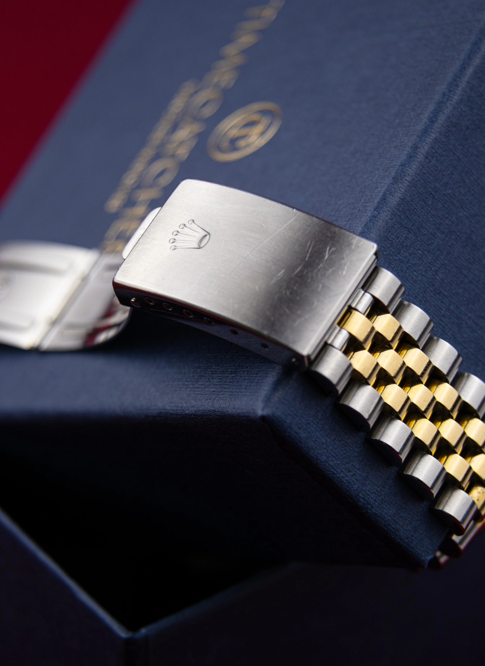 1995 Rolex Datejust 16233 Blue Vignette Diamond Dial