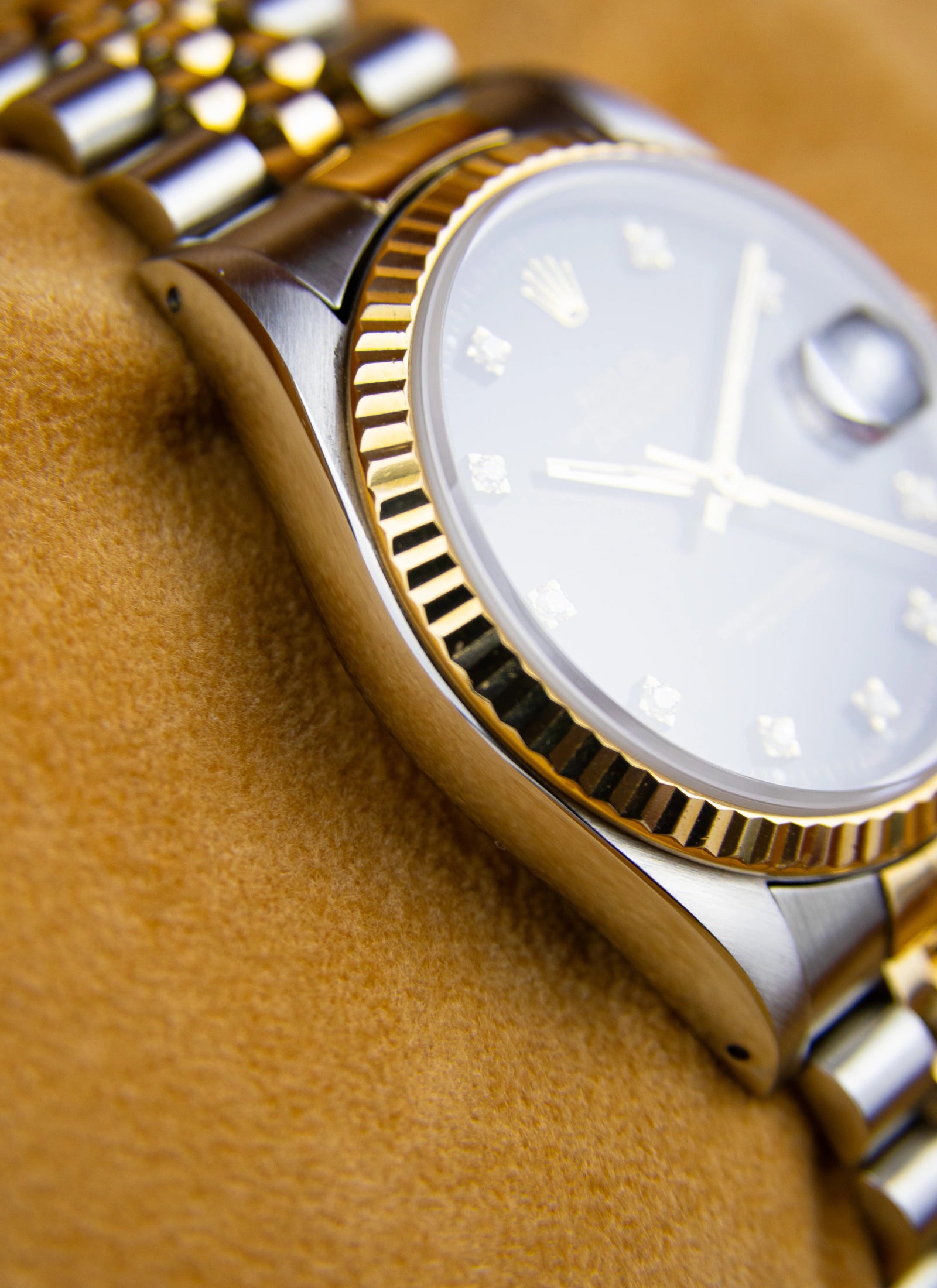 1994 Rolex Datejust 16233 Black Diamond Dial Full Set